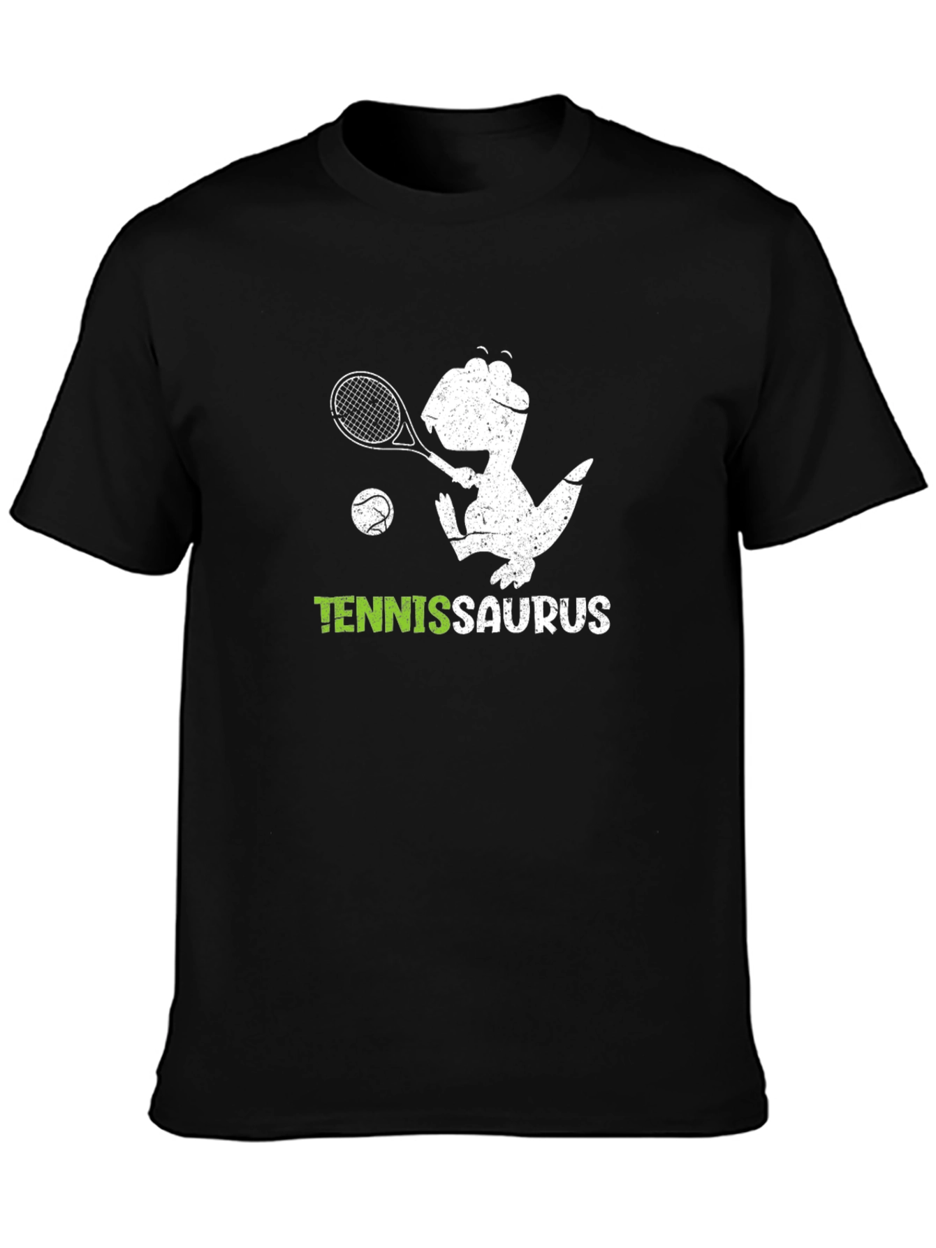 Tennisaurus T-Shirt - Dinosaur Tennis Player