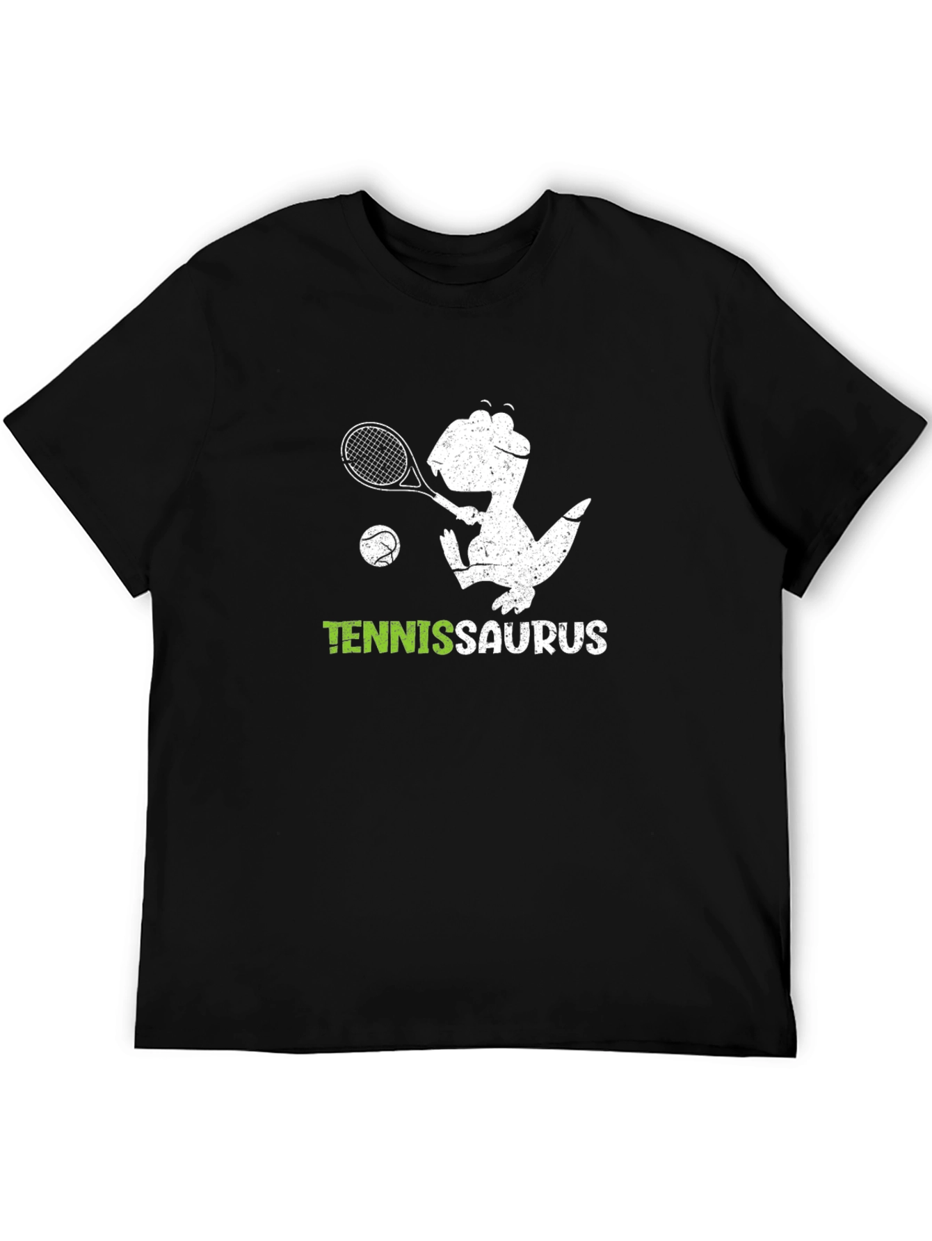 Tennisaurus T-Shirt - Dinosaur Tennis Player