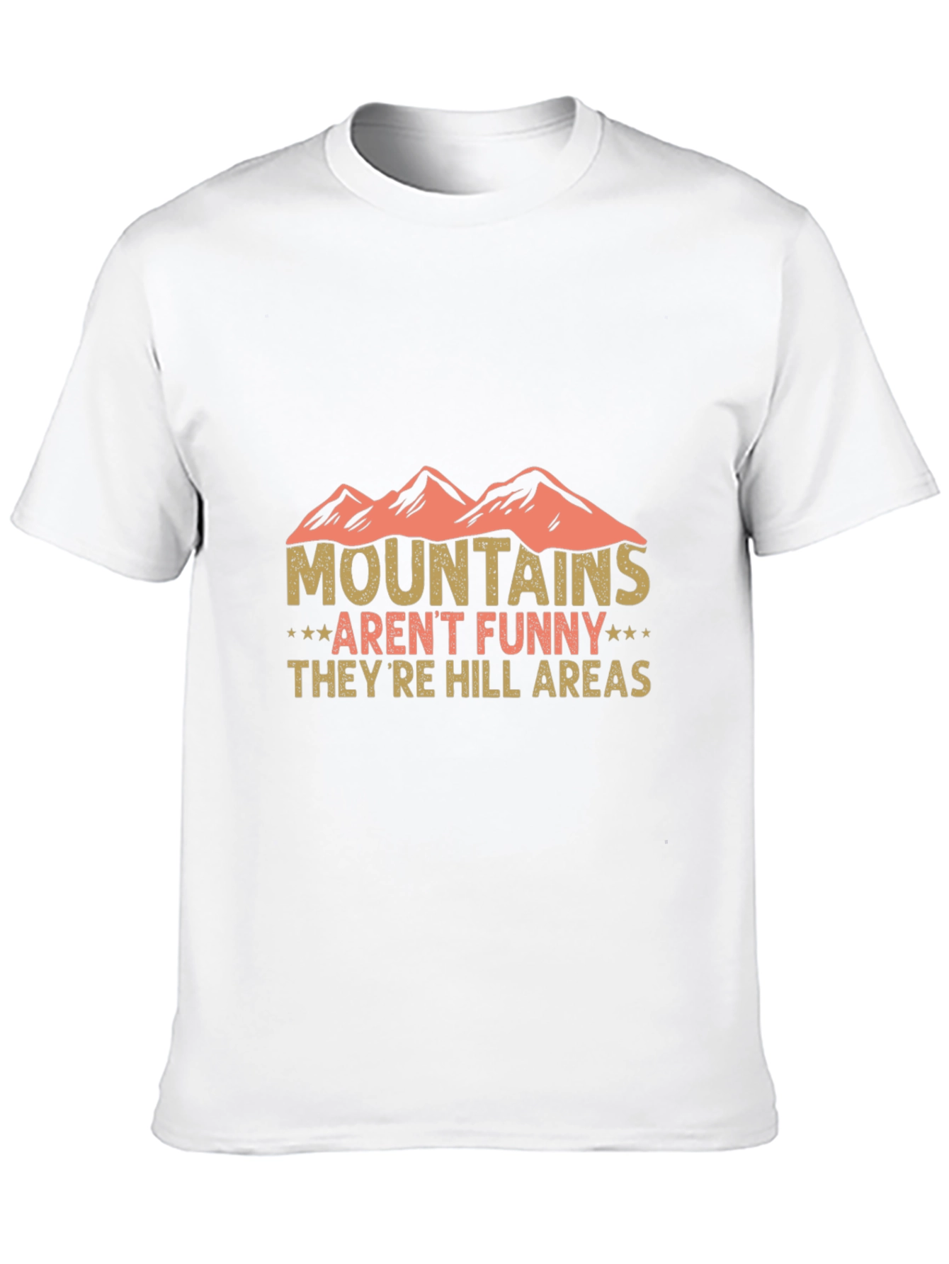 Funny Mountains Hill Areas Graphic Tee