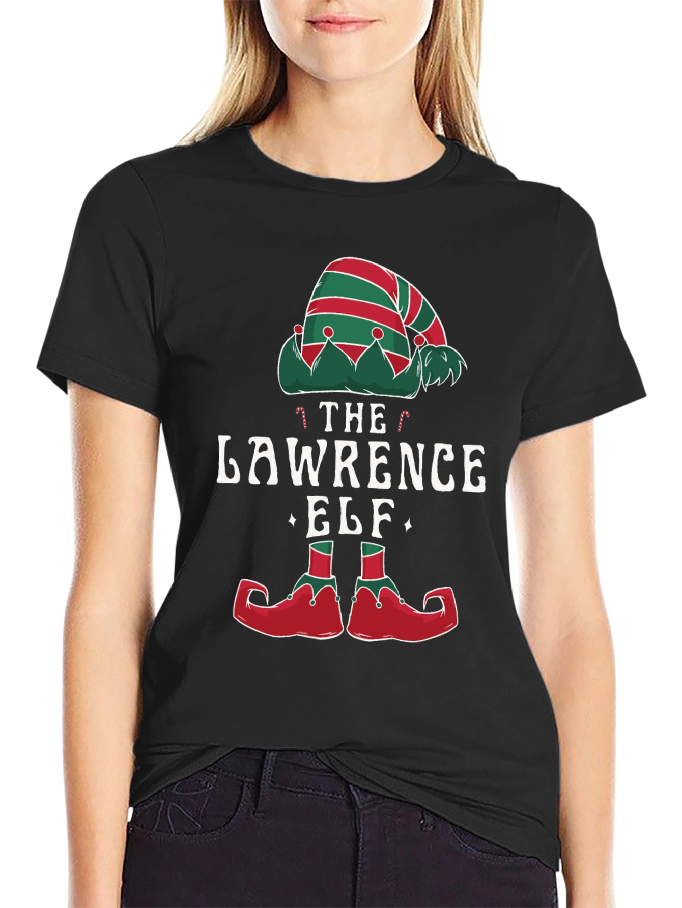 Lawrence Elf Christmas T-Shirt