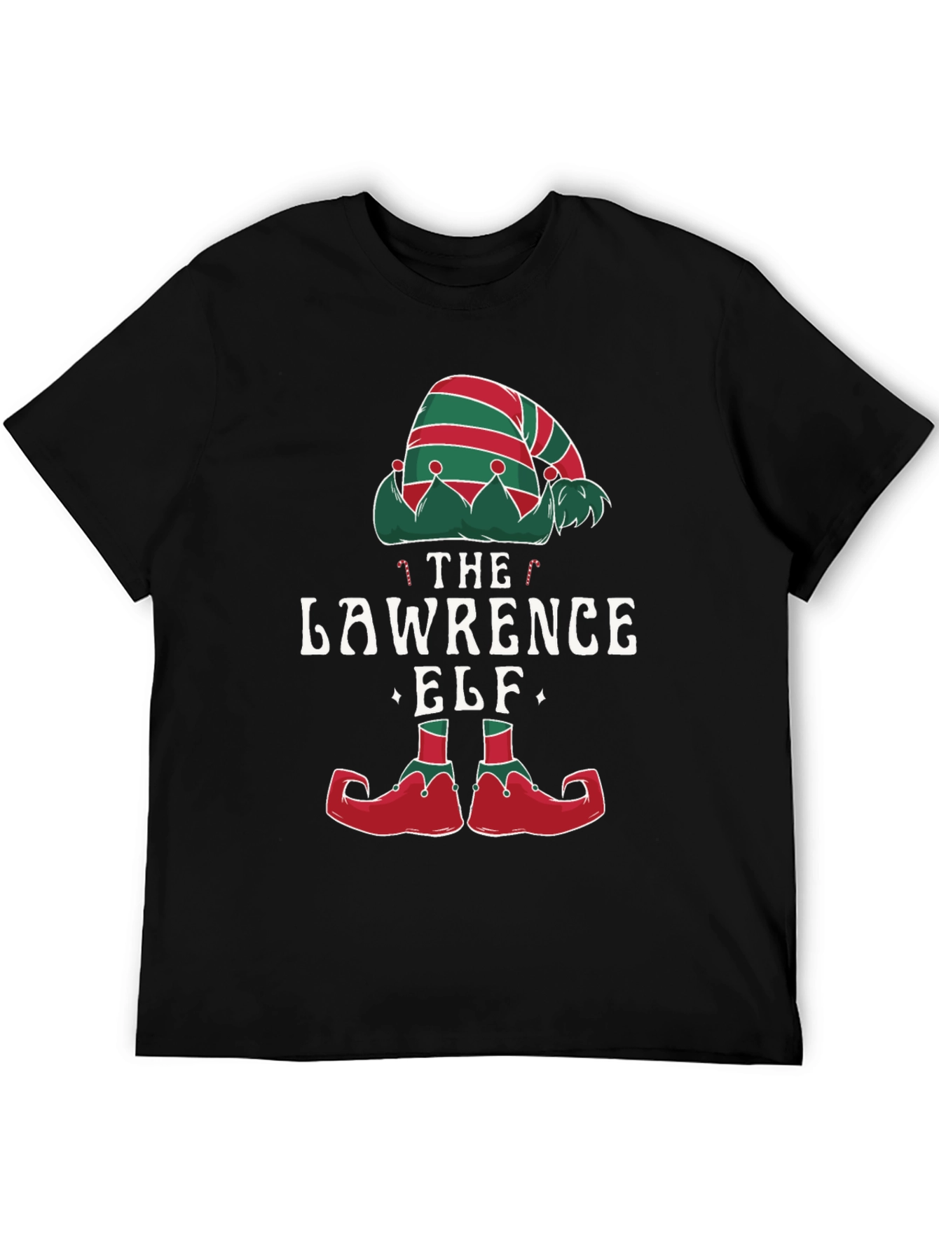 Lawrence Elf Christmas T-Shirt