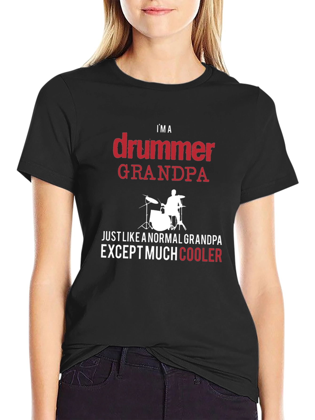 Im A Drummer Grandpa T-Shirt