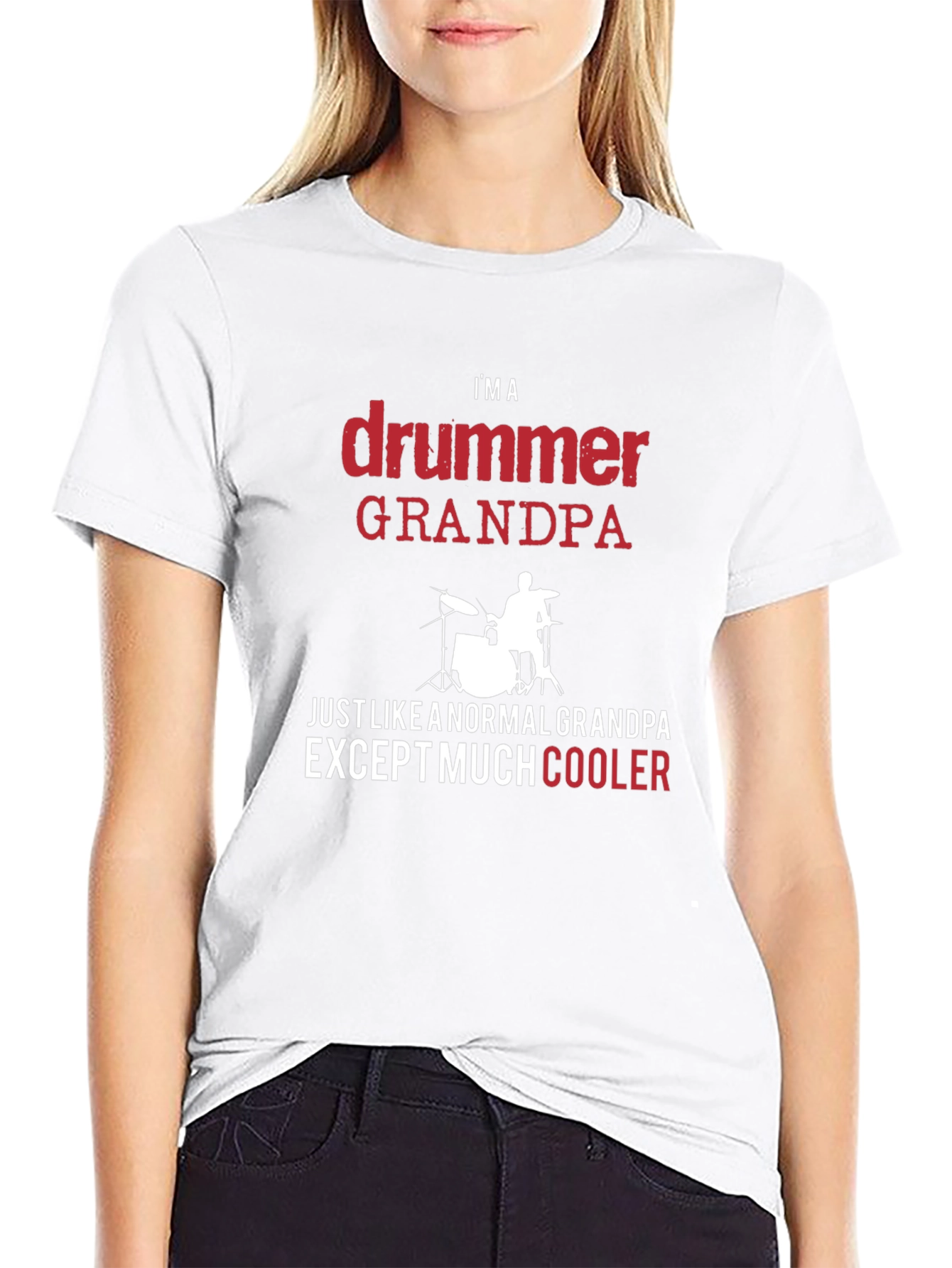 Im A Drummer Grandpa T-Shirt