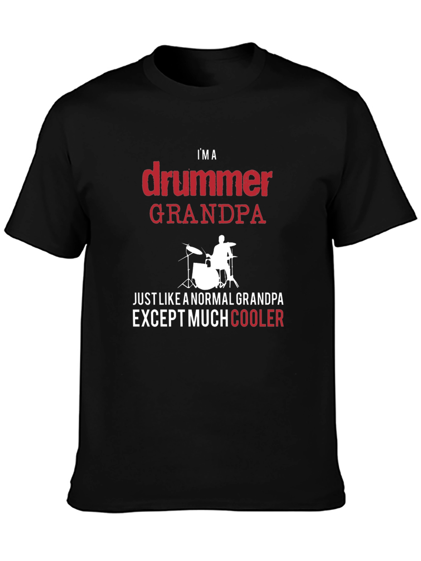 Im A Drummer Grandpa T-Shirt