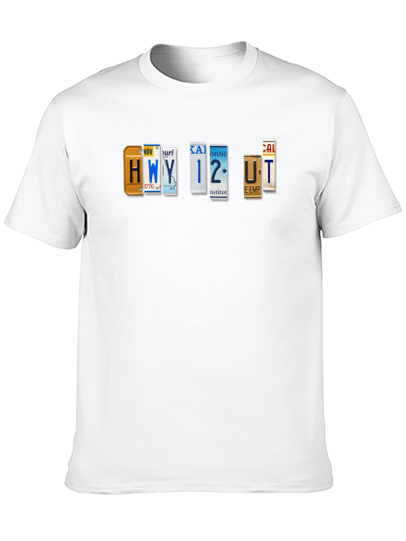 Chevy License Plate Art T-Shirt