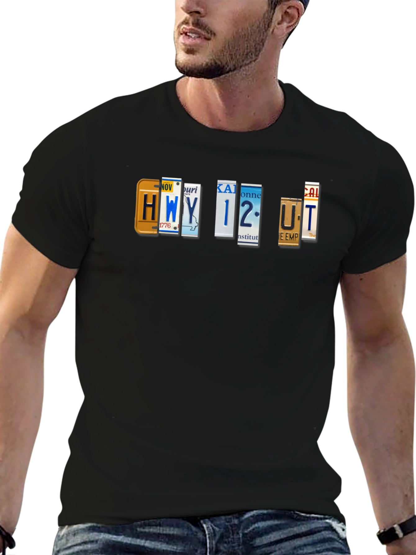 Chevy License Plate Art T-Shirt