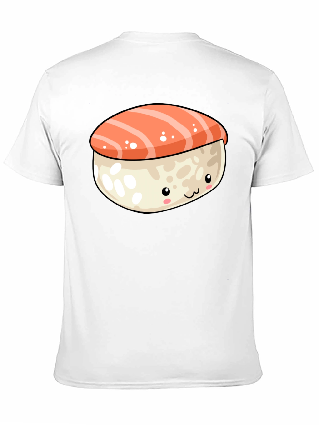 Cute Sushi Graphic Tee - Black T-Shirt