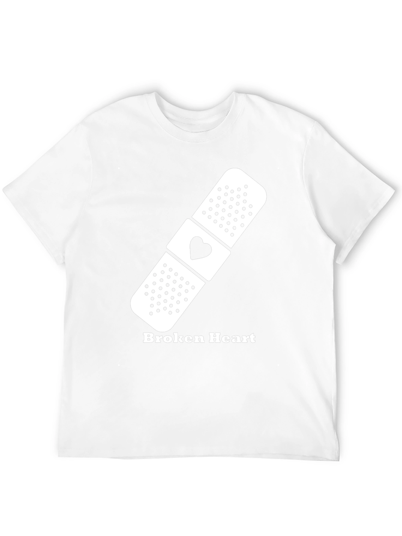 Broken Heart Bandage T-Shirt - Emotional Recovery Tee