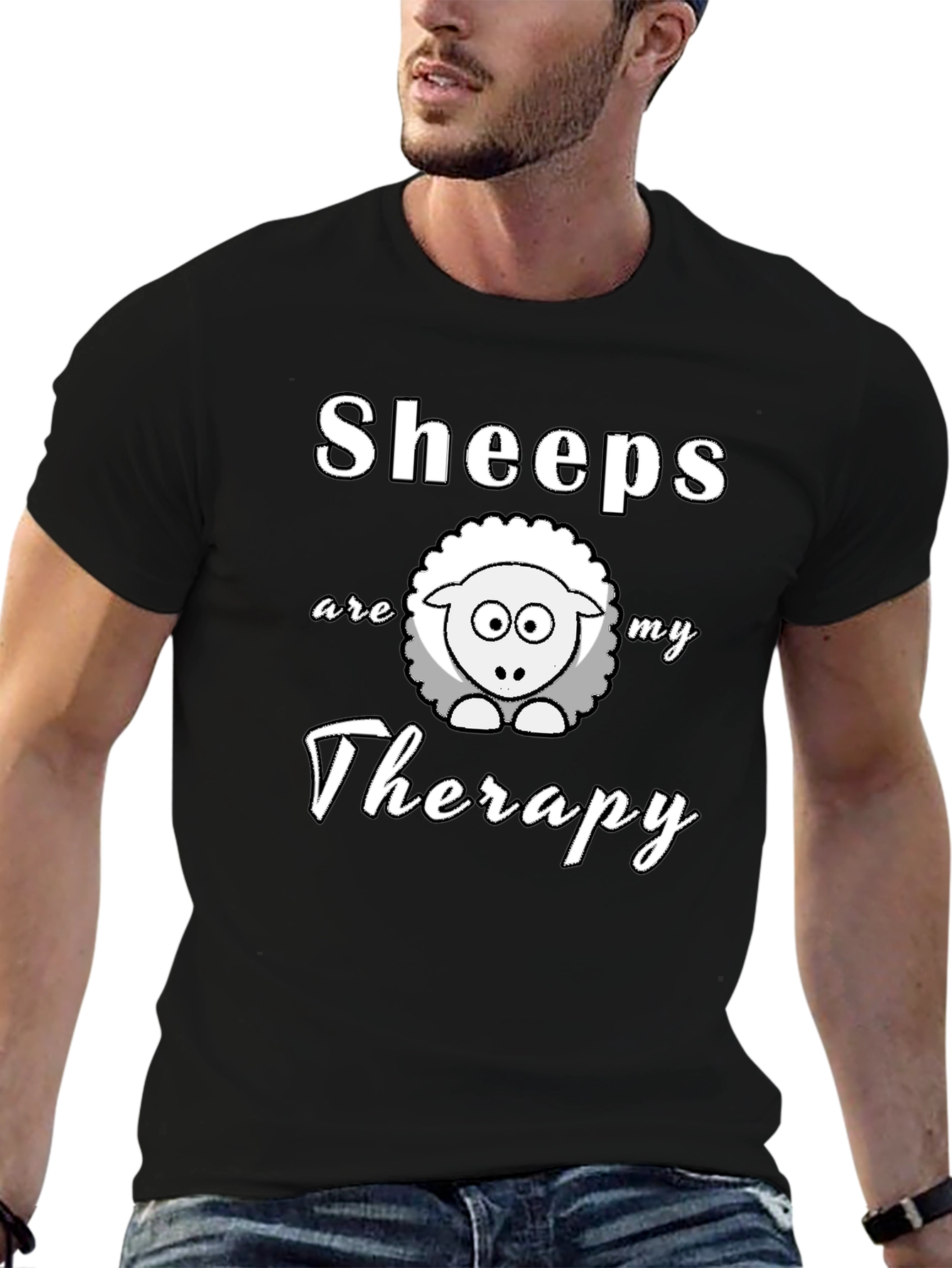 Sheeps are my Therapy T-Shirt