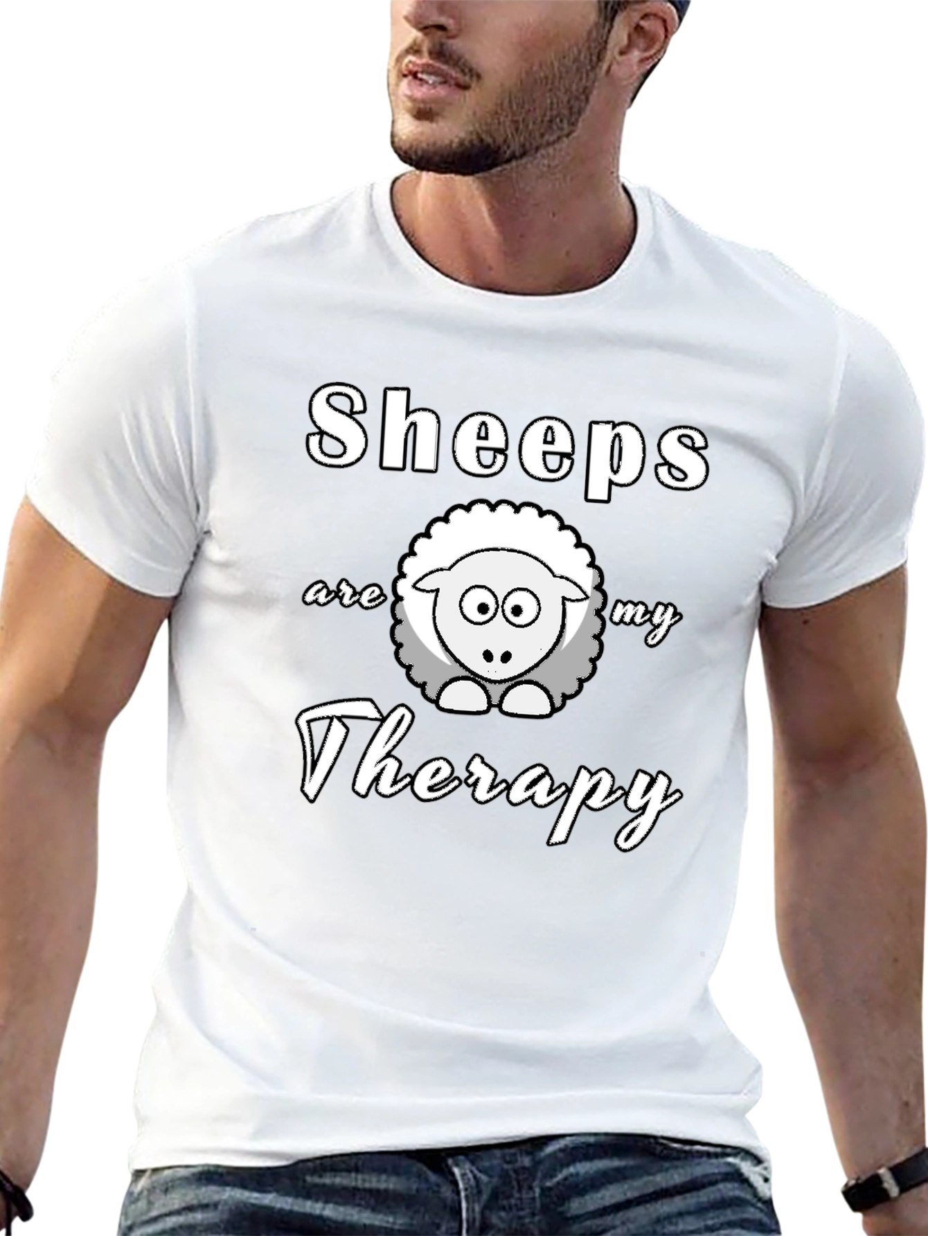 Sheeps are my Therapy T-Shirt