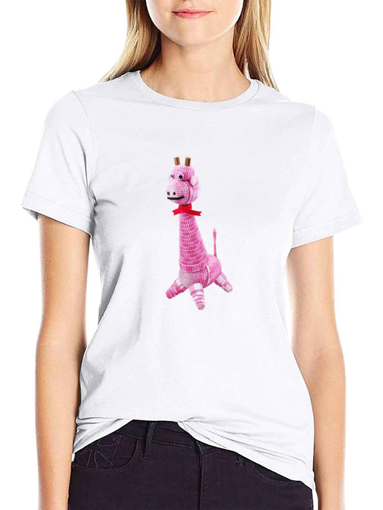 Pink Giraffe T-Shirt