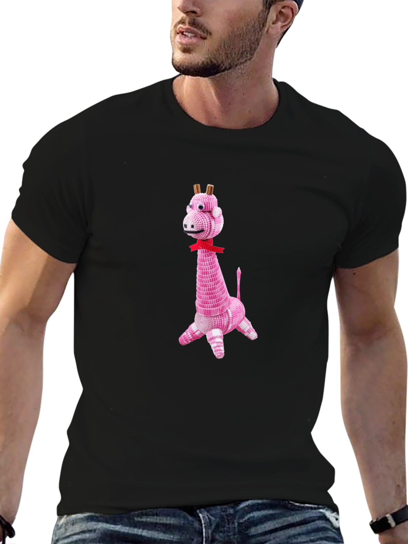 Pink Giraffe T-Shirt