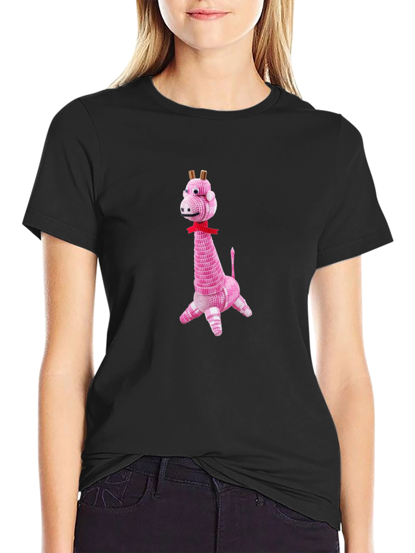 Pink Giraffe T-Shirt