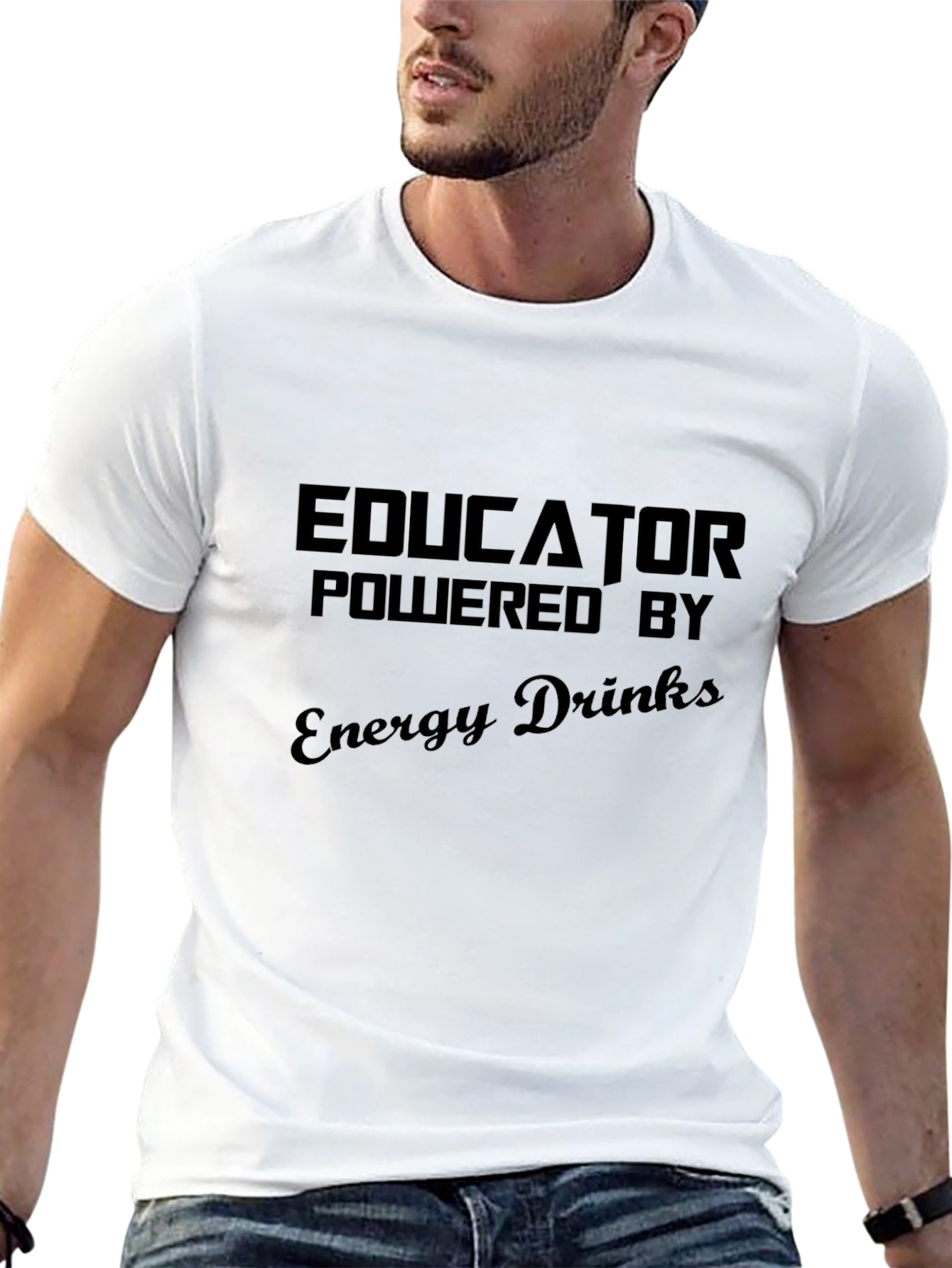 Educator Energy Drinks T-Shirt: Teacher Fuel