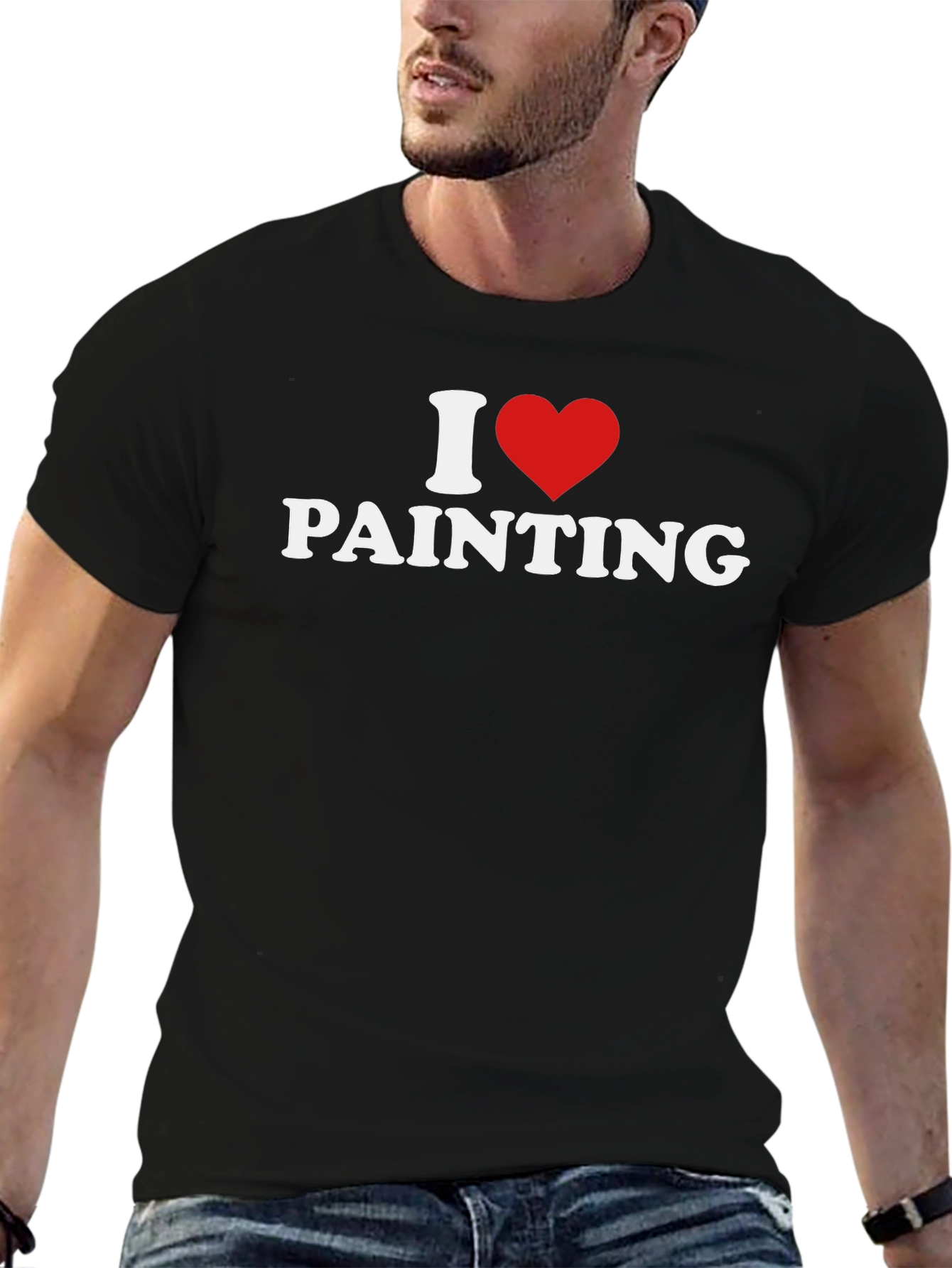 I Love Painting T-Shirt - Artists Statement Tee