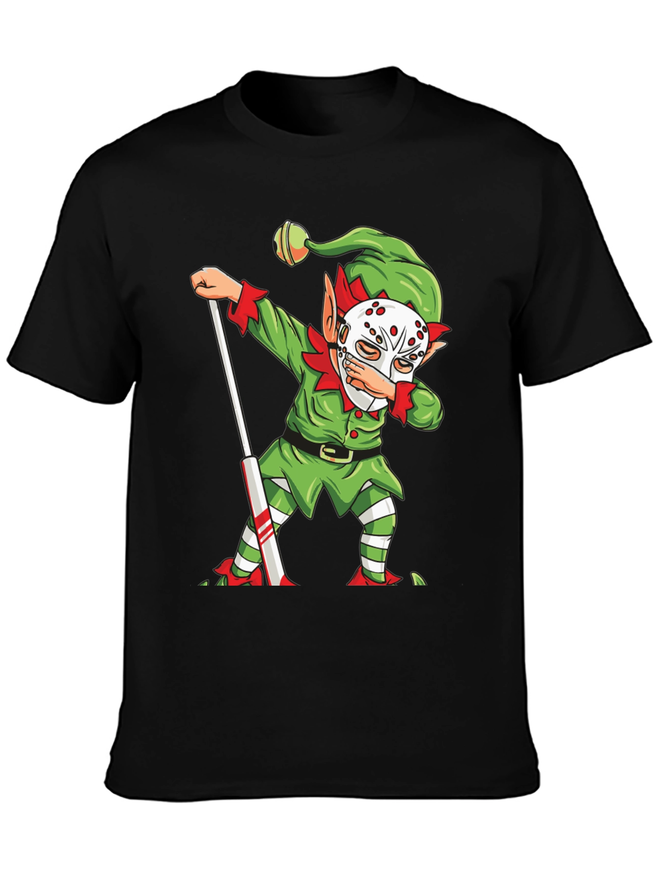 Dabbing Hockey Elf T-Shirt