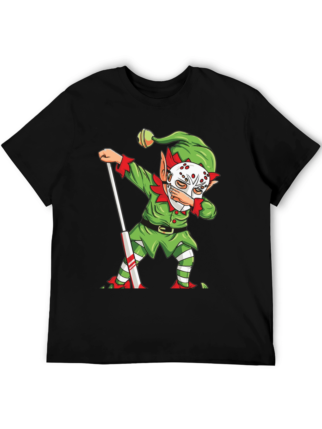 Dabbing Hockey Elf T-Shirt