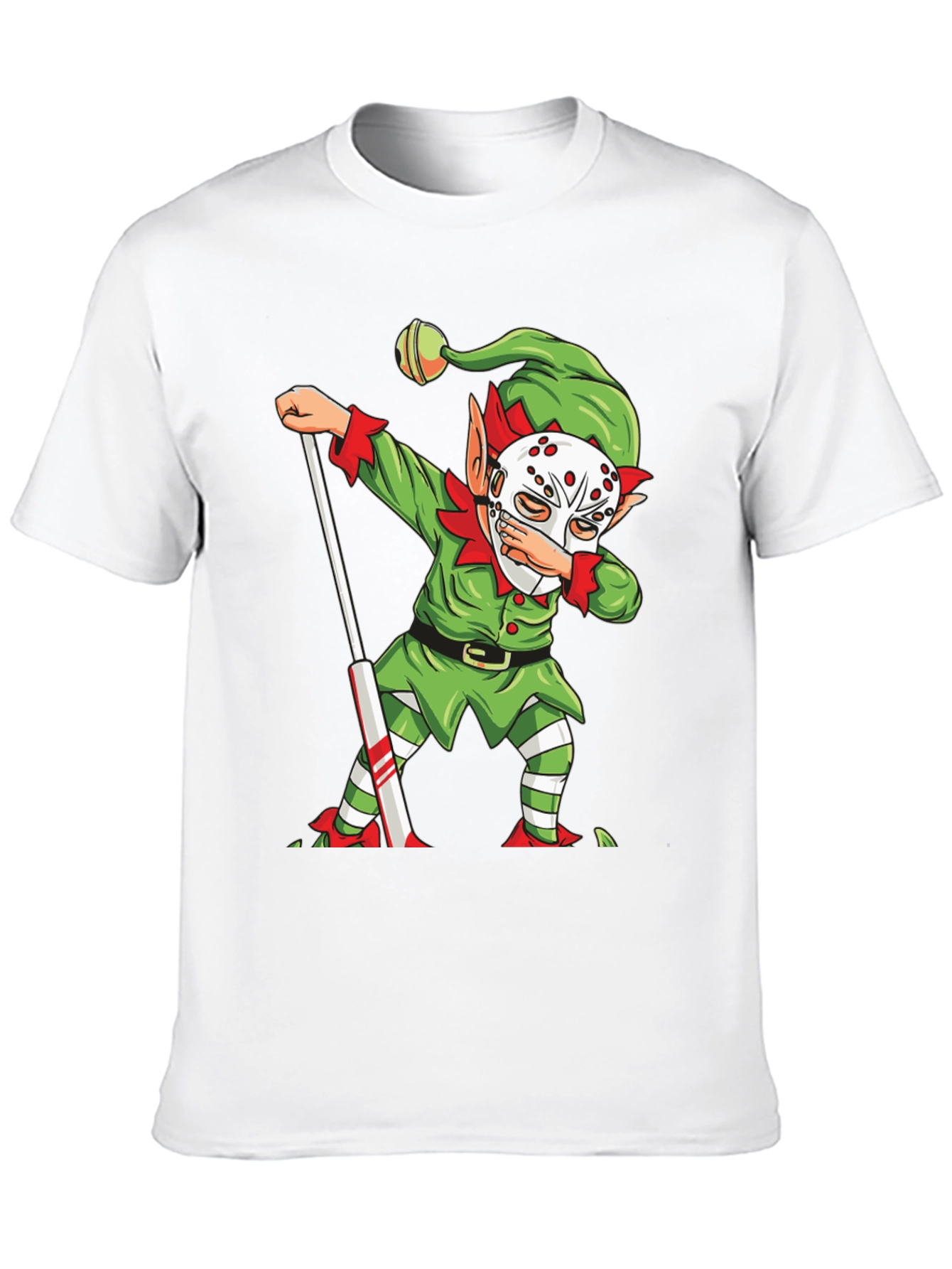 Dabbing Hockey Elf T-Shirt