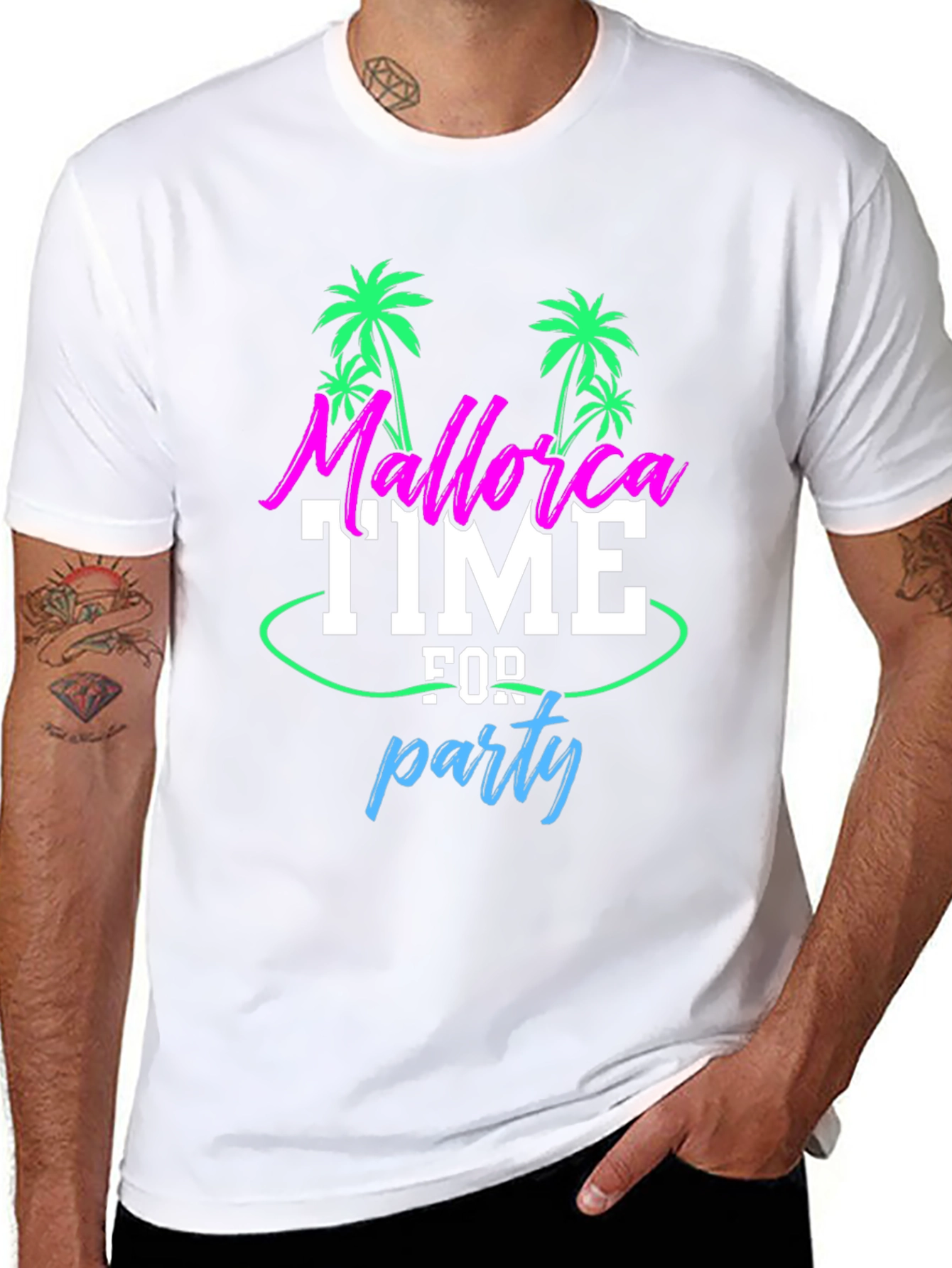 Mallorca Time for Party Graphic Tee