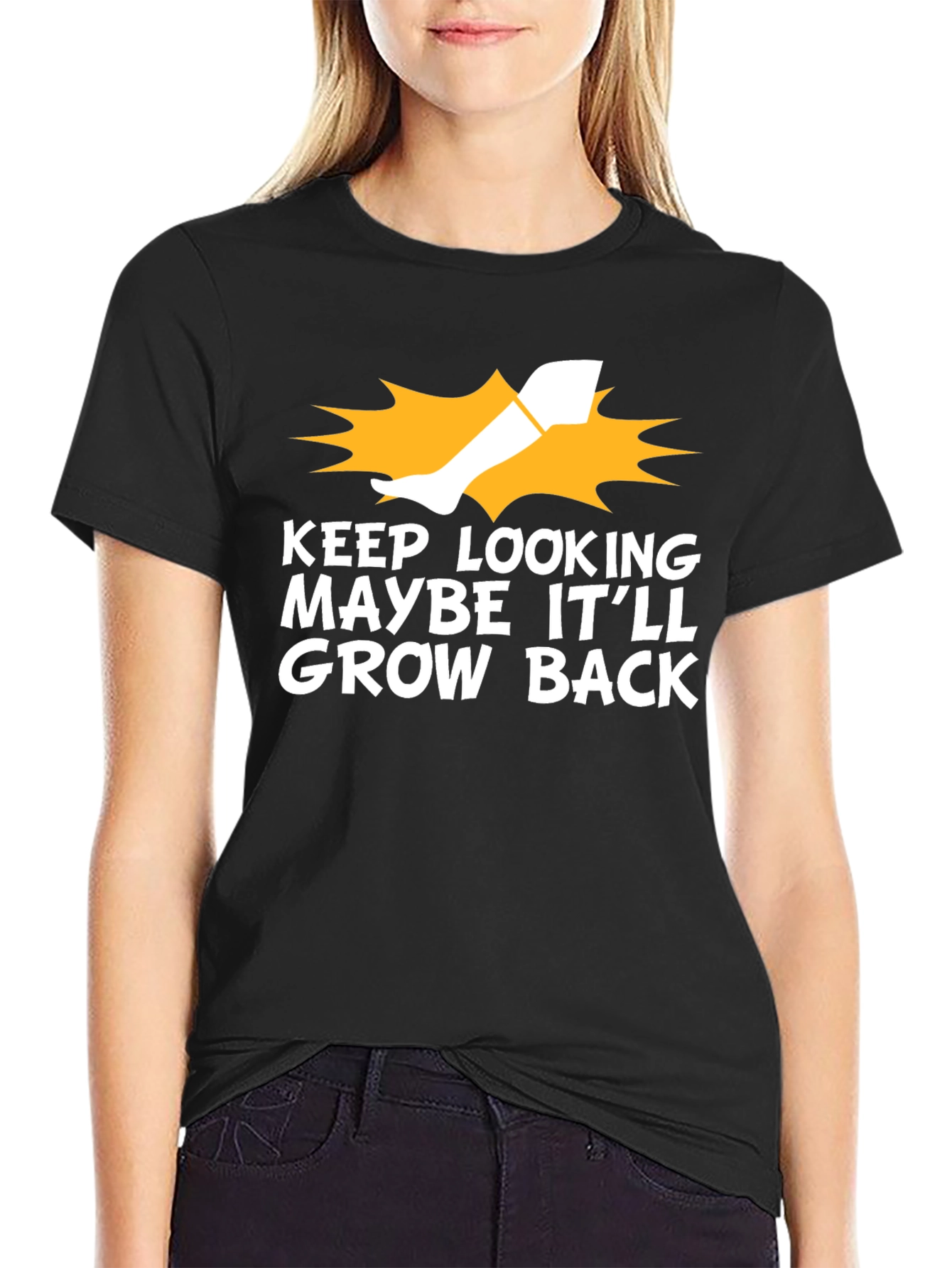 Humorous Leg Injury T-Shirt