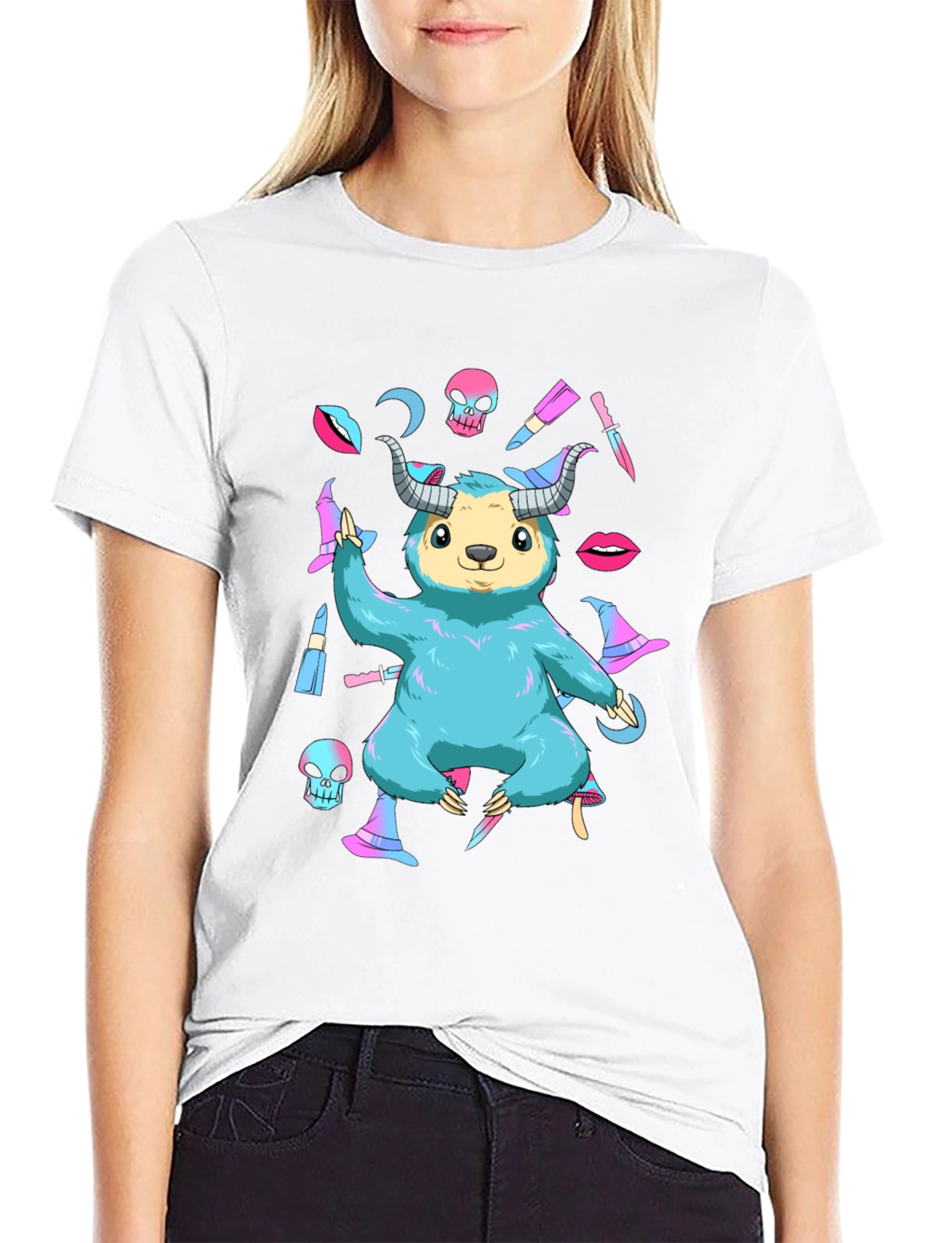 Witchcraft Sloth Graphic Tee