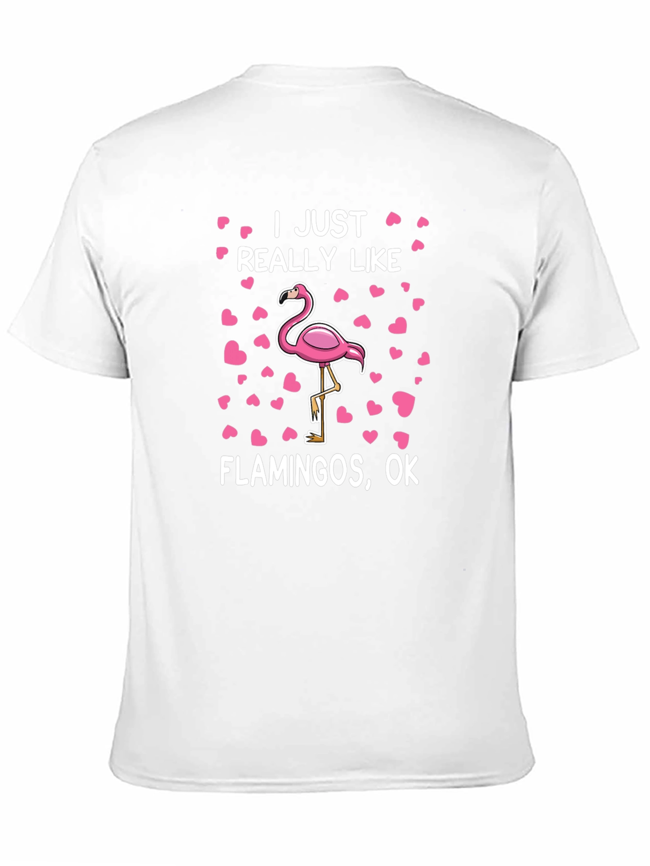 I Just Really Like Flamingos Graphic Tee