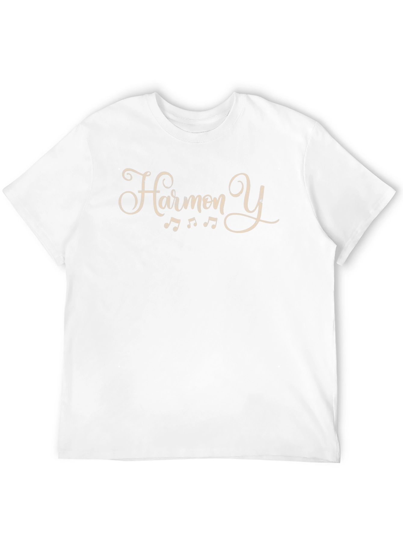 Harmony Y Black T-Shirt - Musical Design