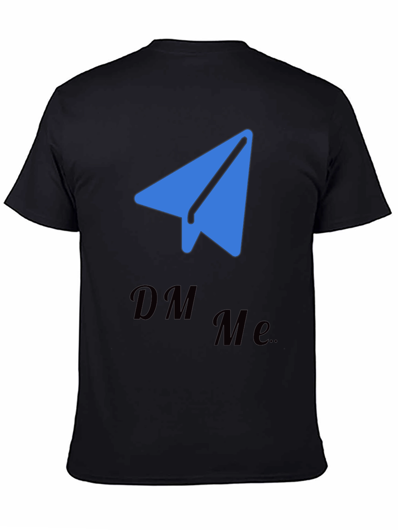 DM Me Telegram Tee - Trendy Social Shirt