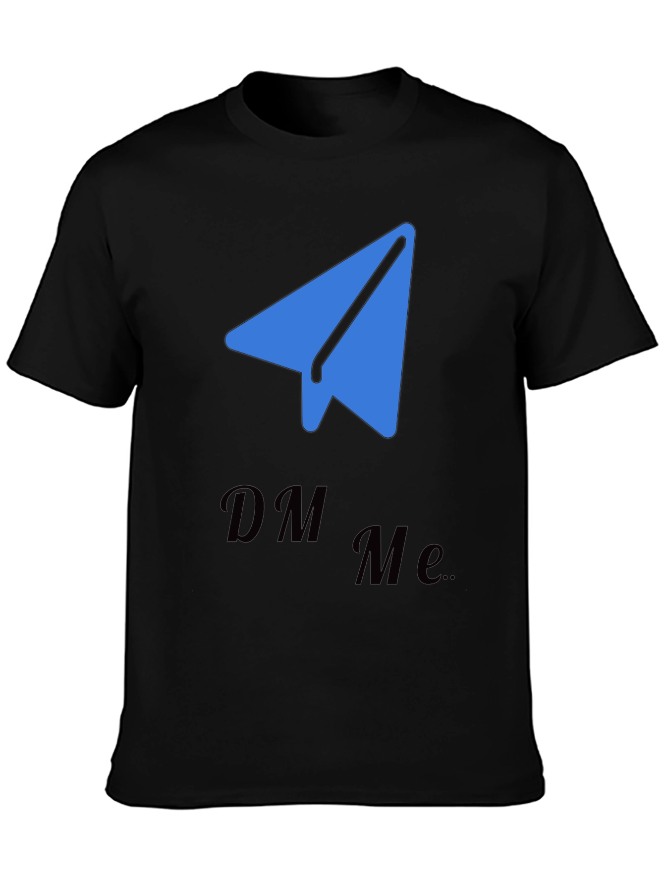 DM Me Telegram Tee - Trendy Social Shirt