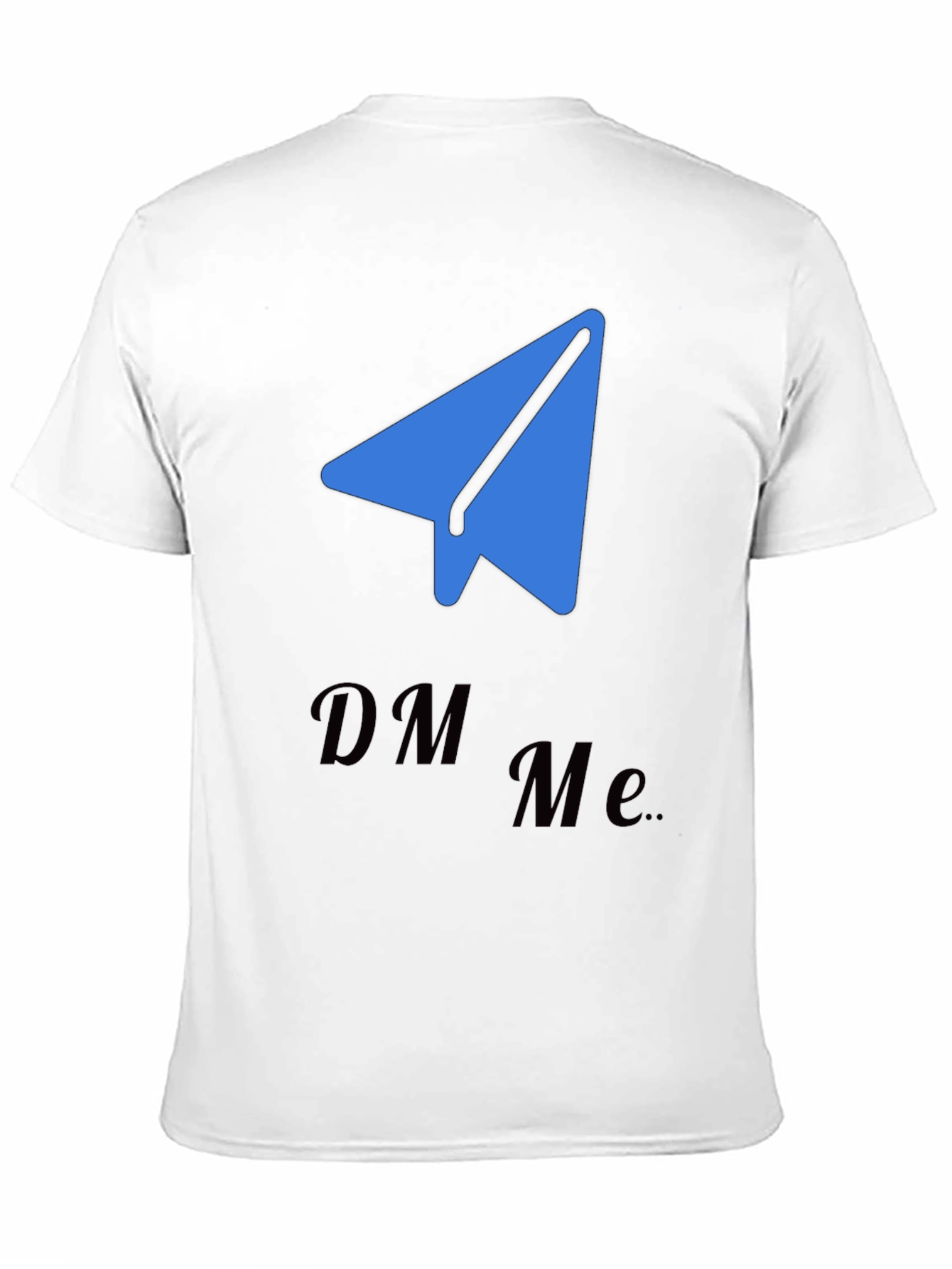 DM Me Telegram Tee - Trendy Social Shirt