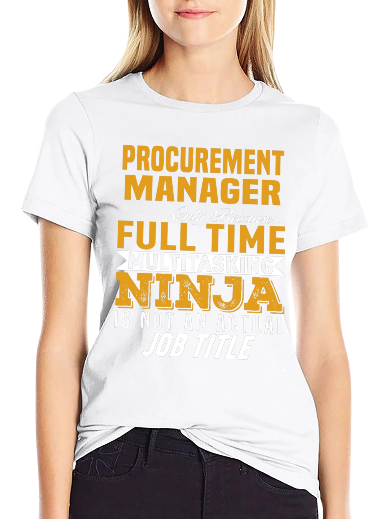 Procurement Manager Full Time Ninja T-Shirt