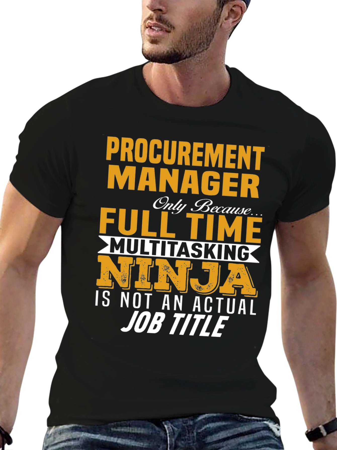 Procurement Manager Full Time Ninja T-Shirt