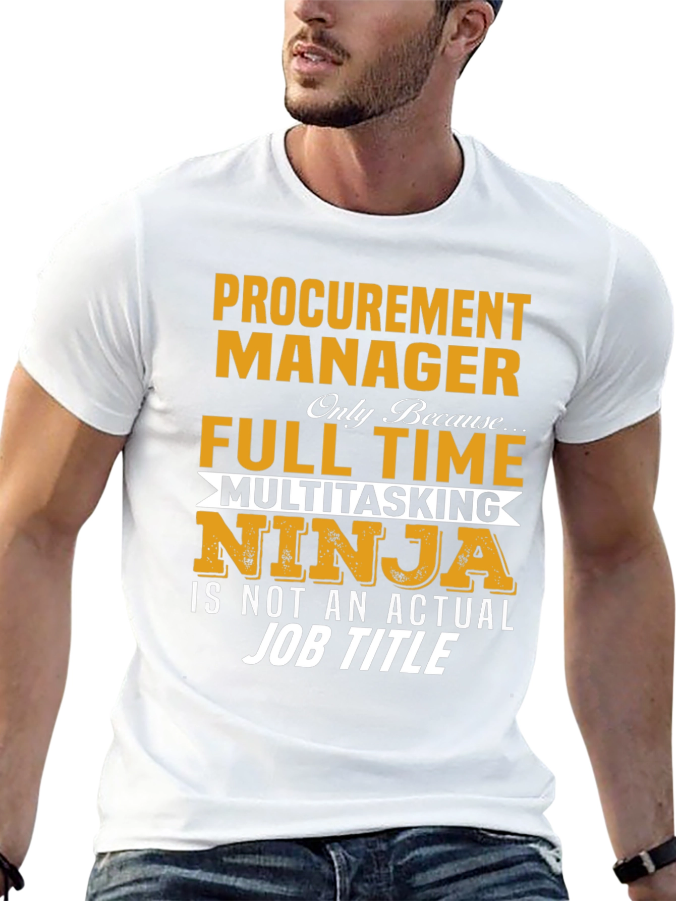 Procurement Manager Full Time Ninja T-Shirt