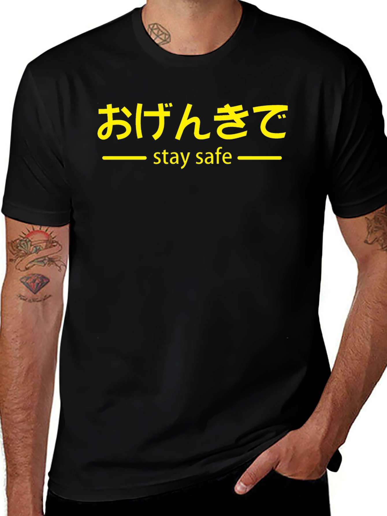 Stay Safe Graphic T-Shirt