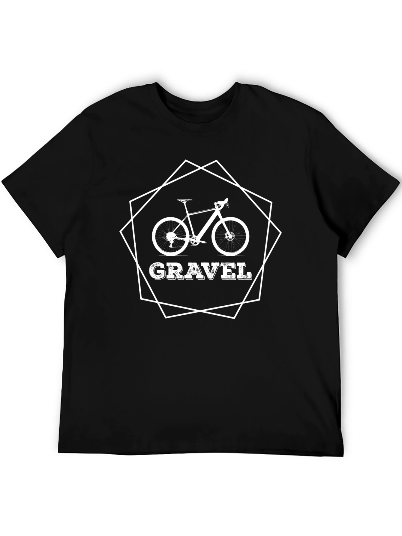 Gravel Bike Graphic Tee - Ride On!