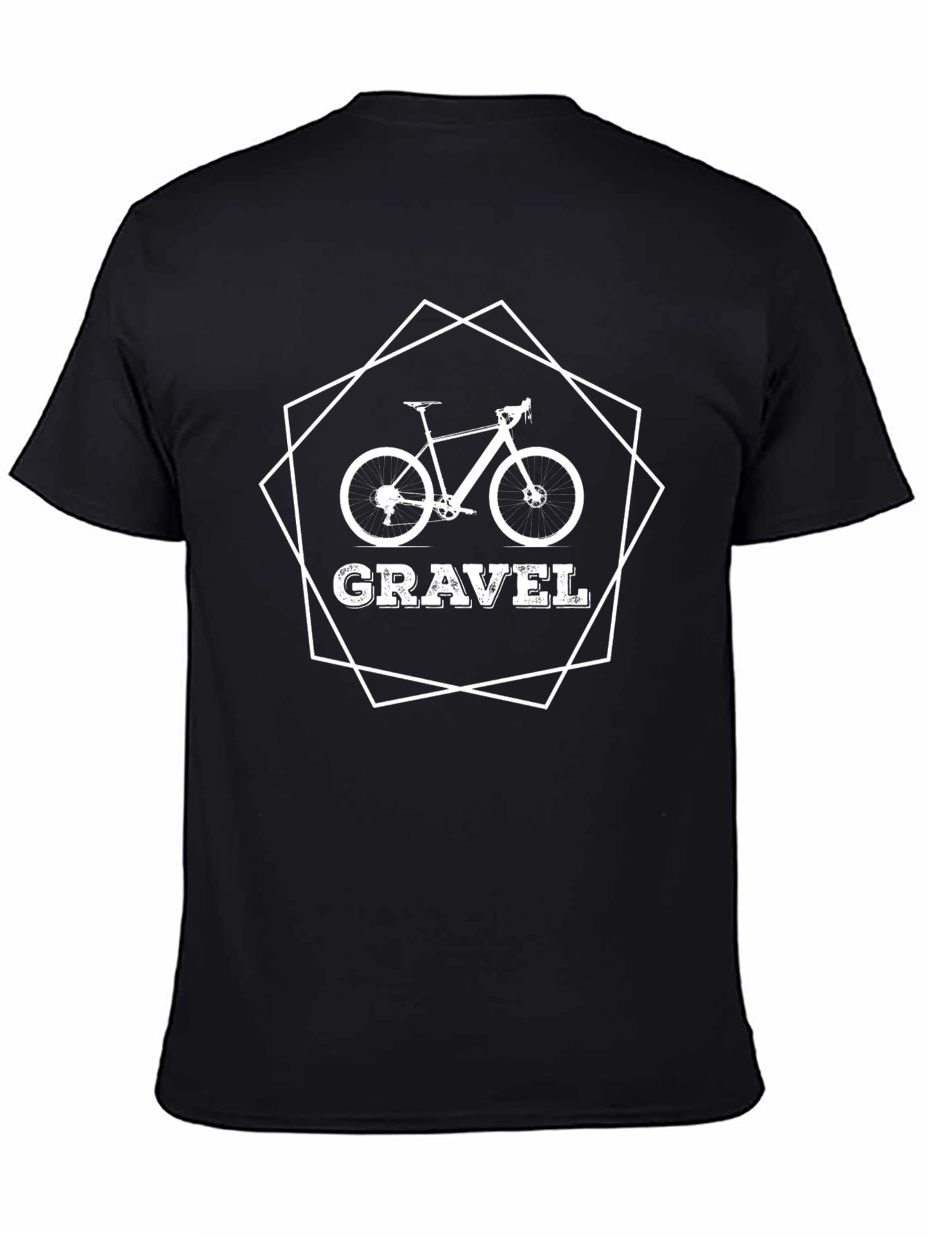 Gravel Bike Graphic Tee - Ride On!