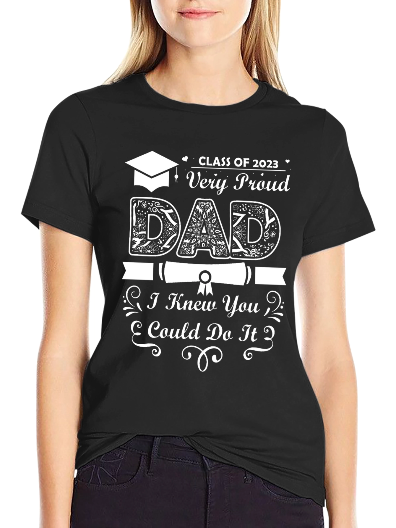 Proud Dad Class of 2023 Graduation T-Shirt