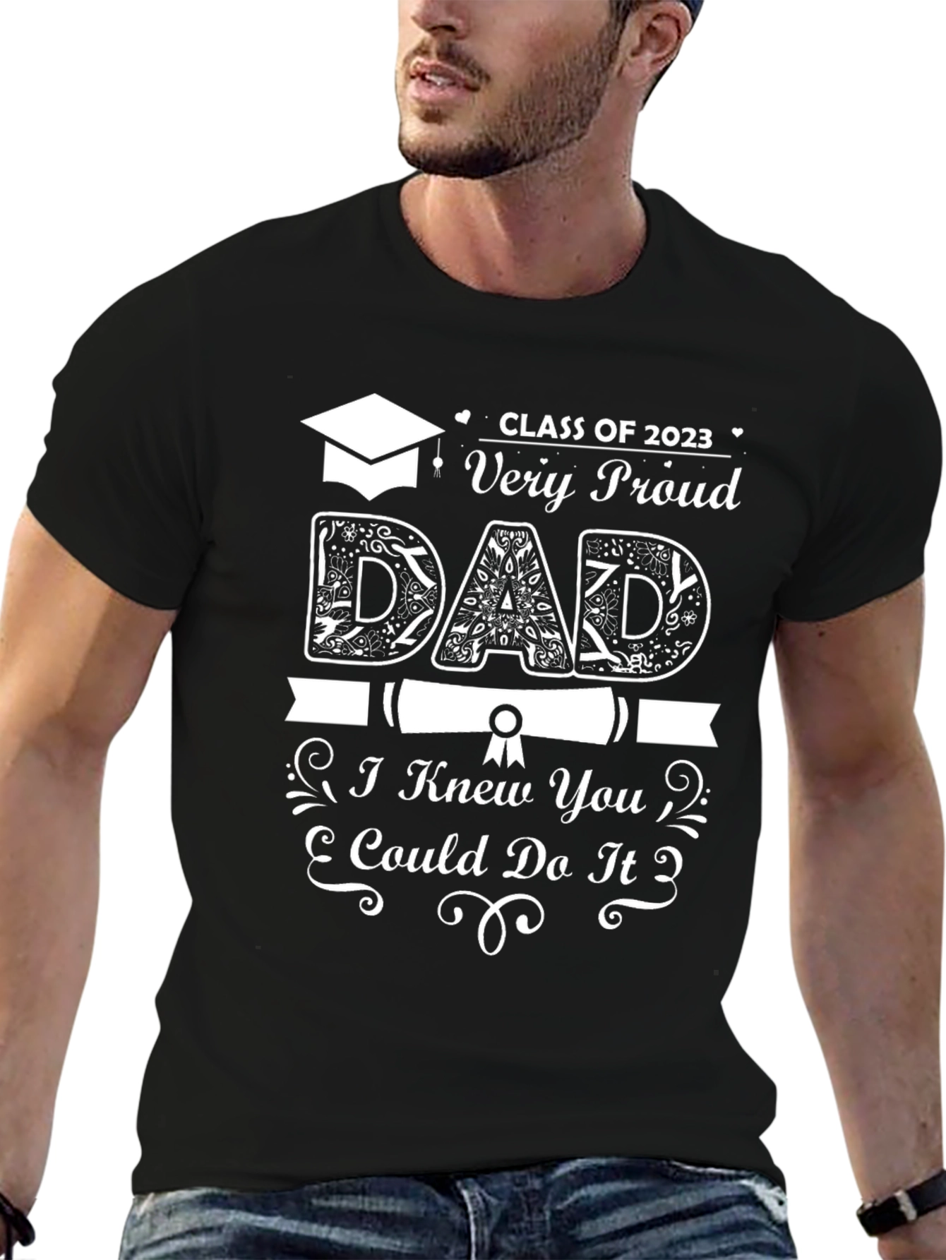 Proud Dad Class of 2023 Graduation T-Shirt