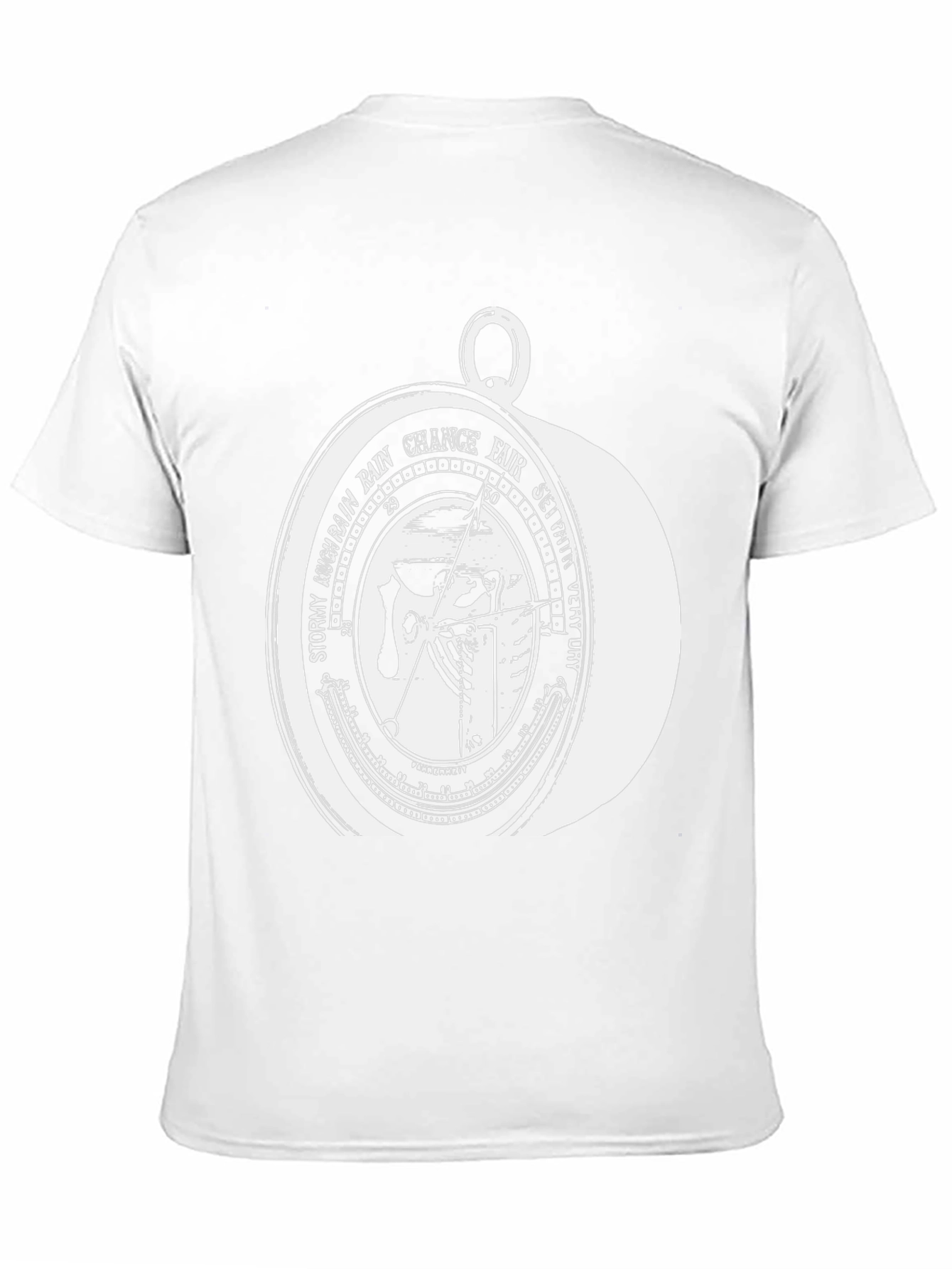 Weather Skull Graphic Print Tee
