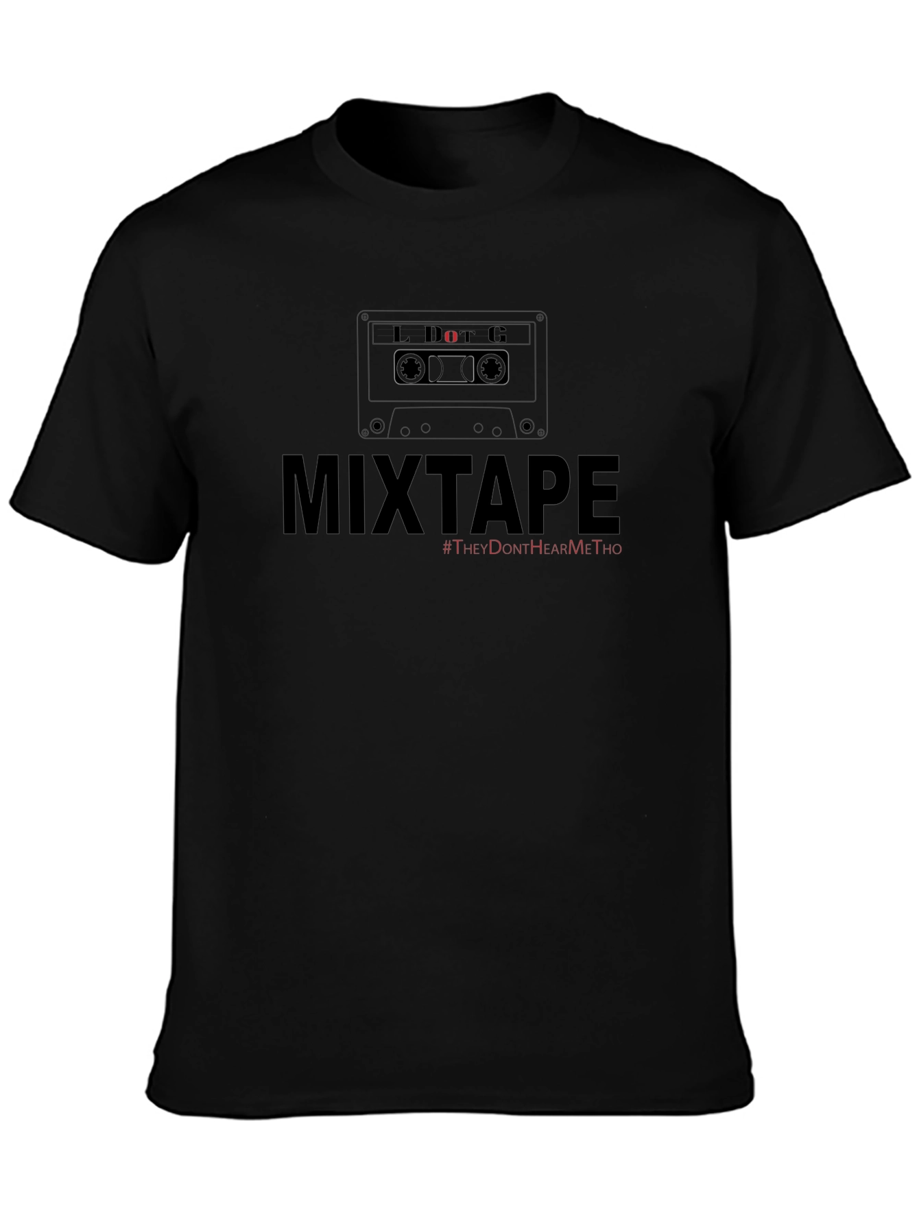Mixtape Graphic T-Shirt - Trendy Cassette Tape Design