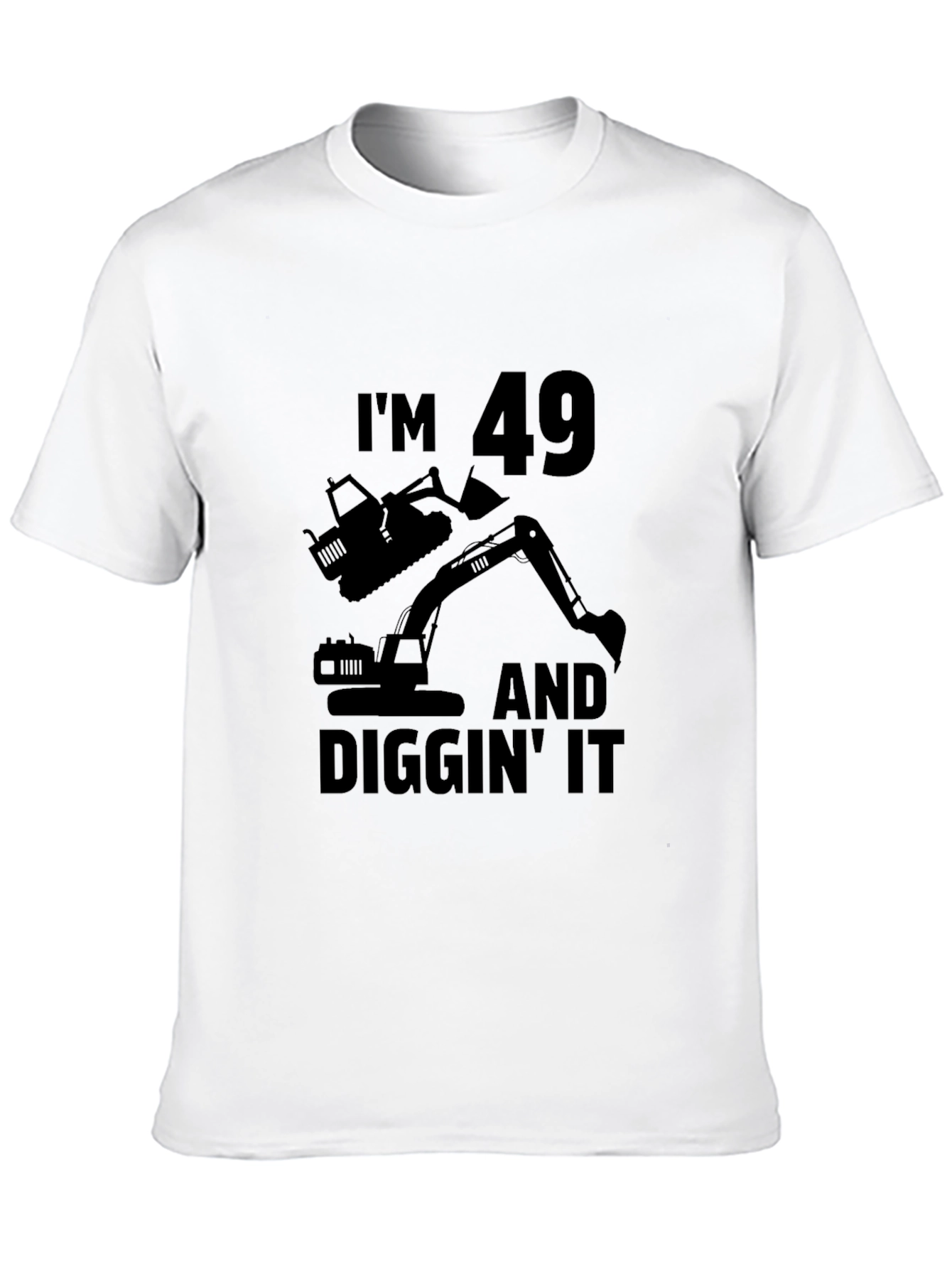 Im 49 Diggin It Black T-Shirt