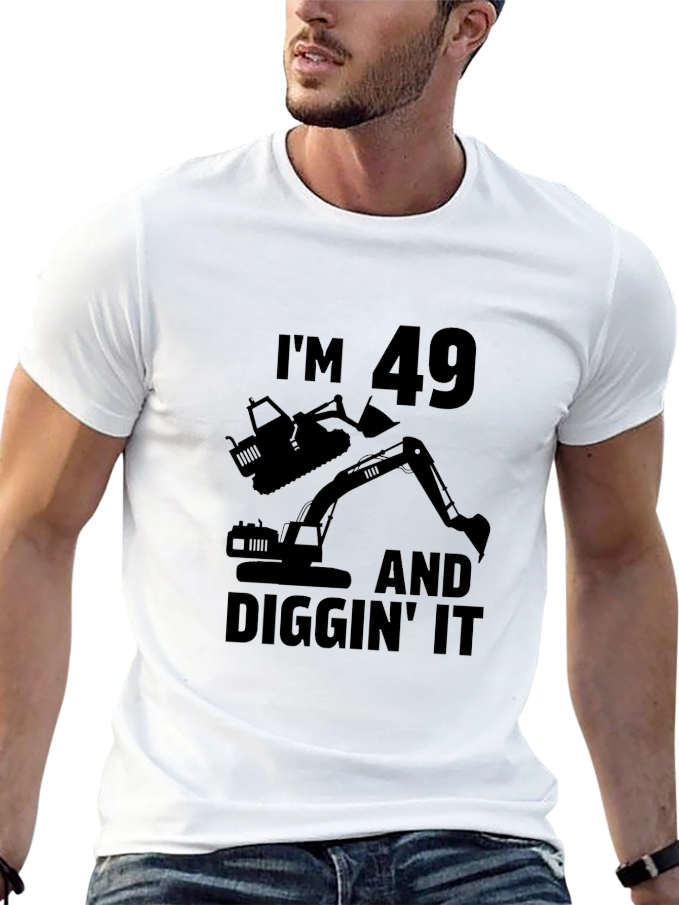 Im 49 Diggin It Black T-Shirt