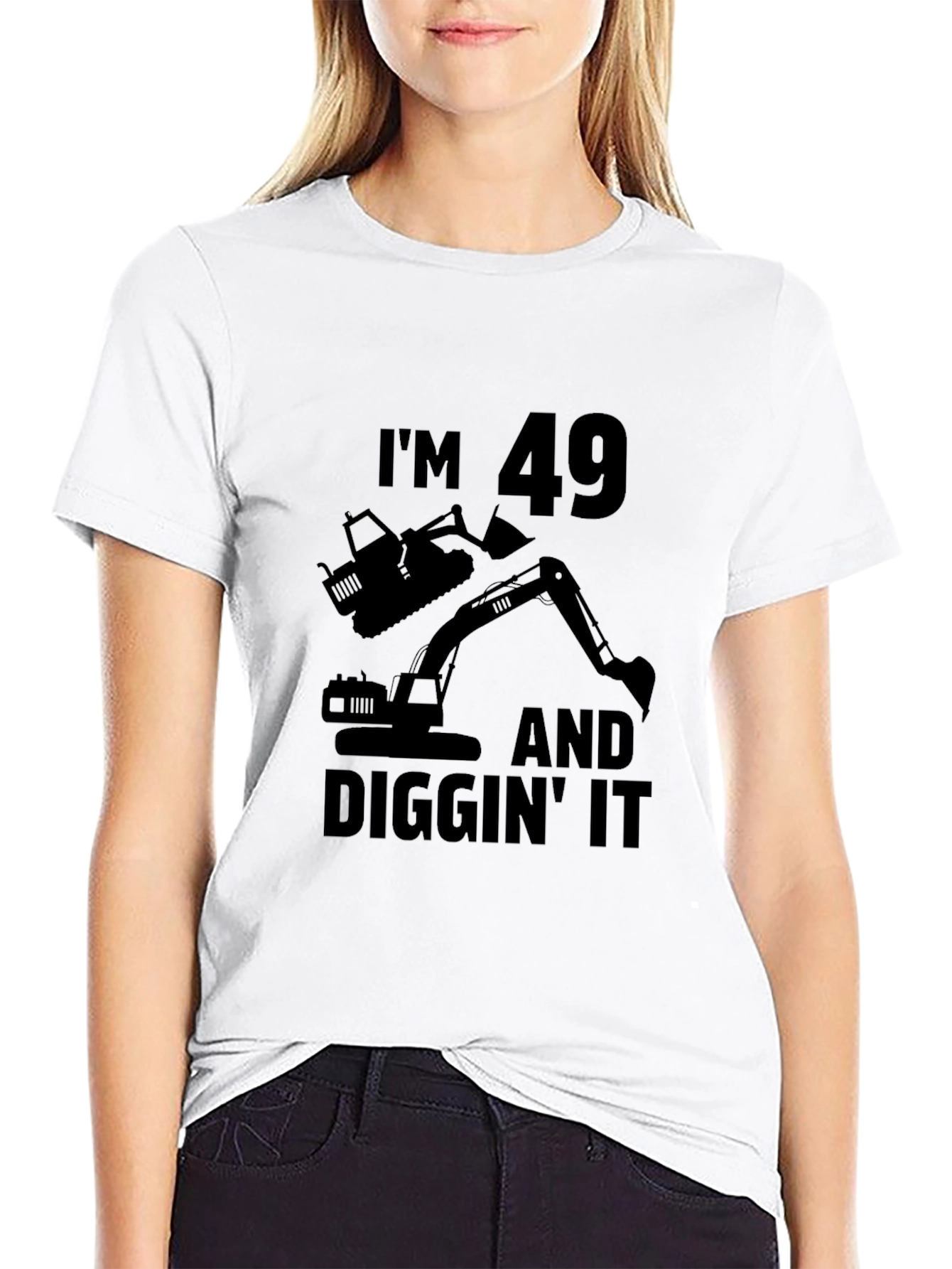 Im 49 Diggin It Black T-Shirt