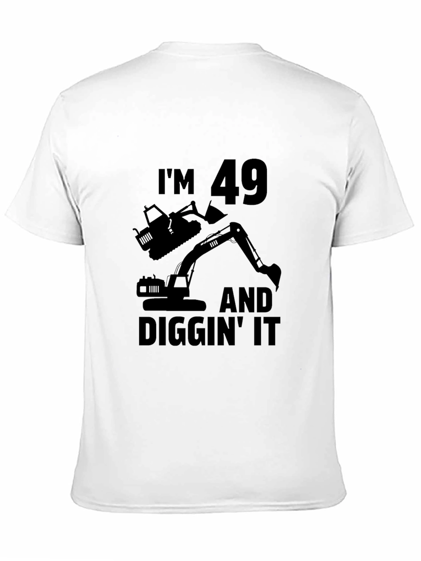 Im 49 Diggin It Black T-Shirt