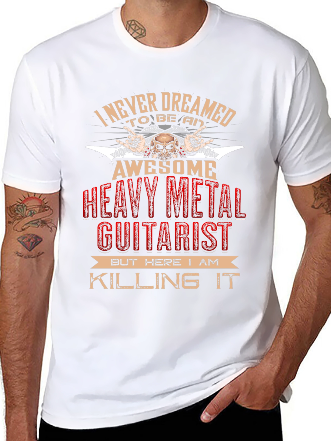 Heavy Metal Guitarist T-Shirt