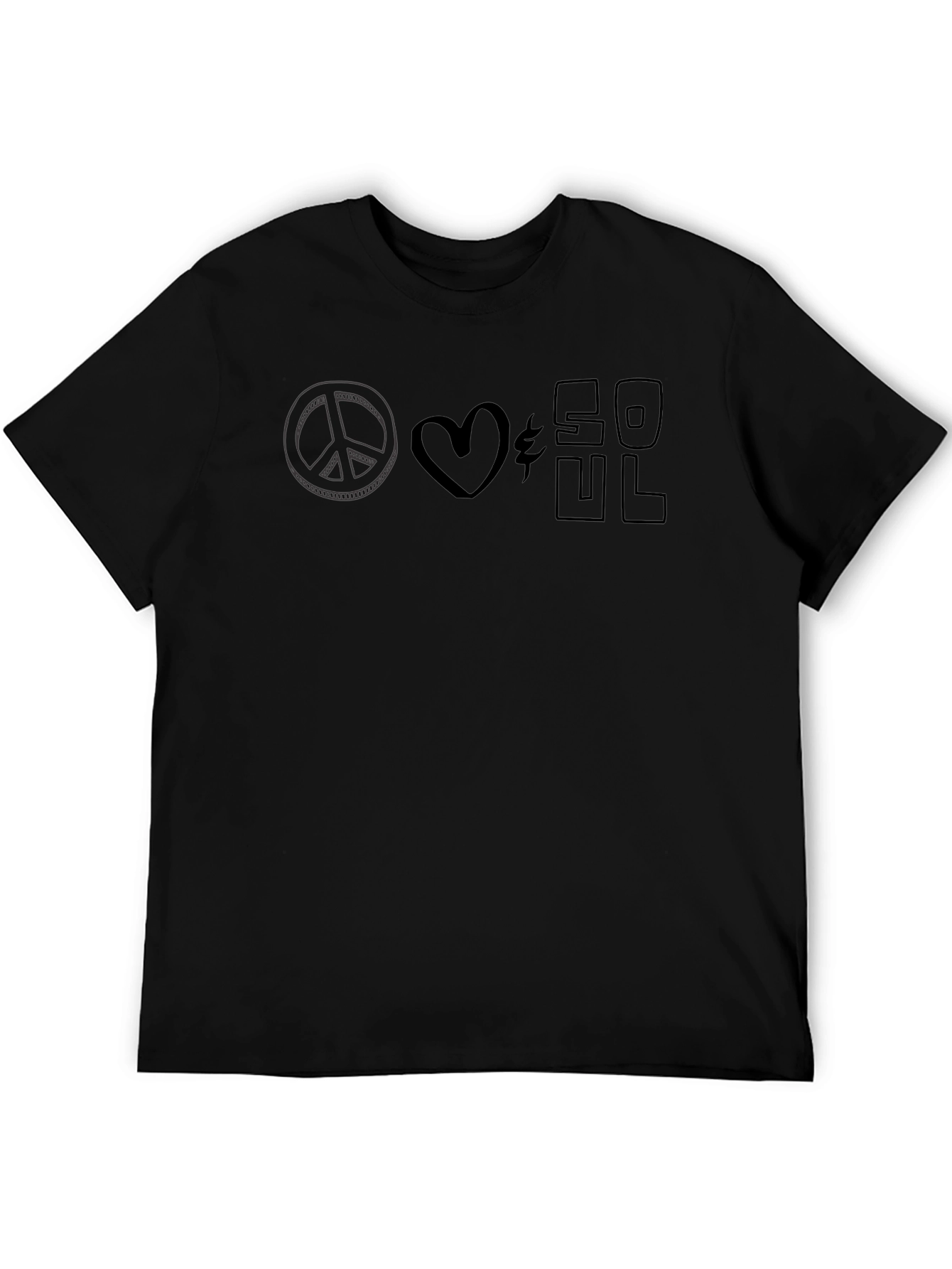 Peace Love Soul Graphic T-Shirt