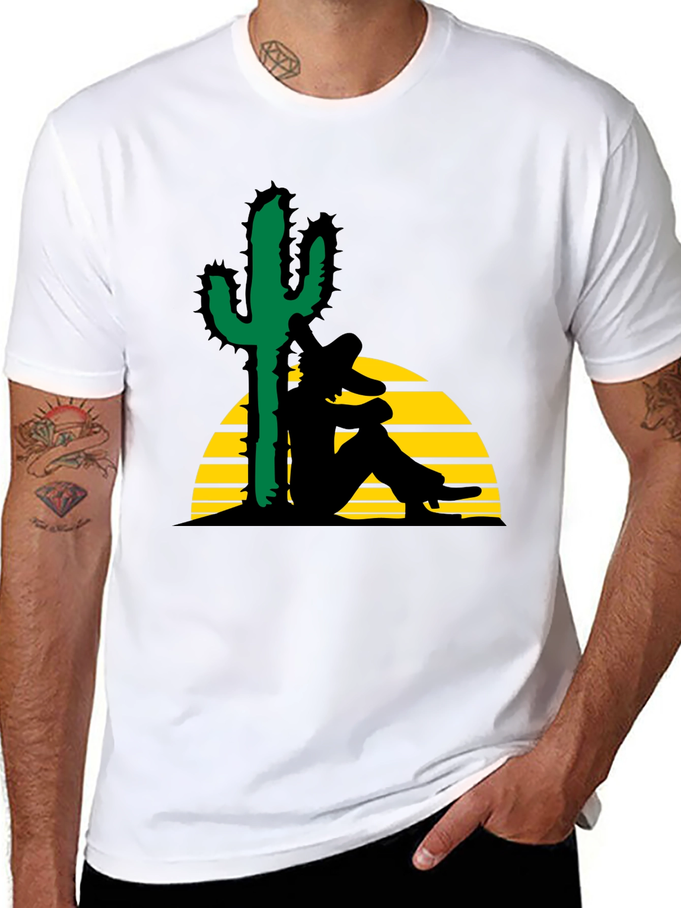 Cactus Silhouette T-Shirt