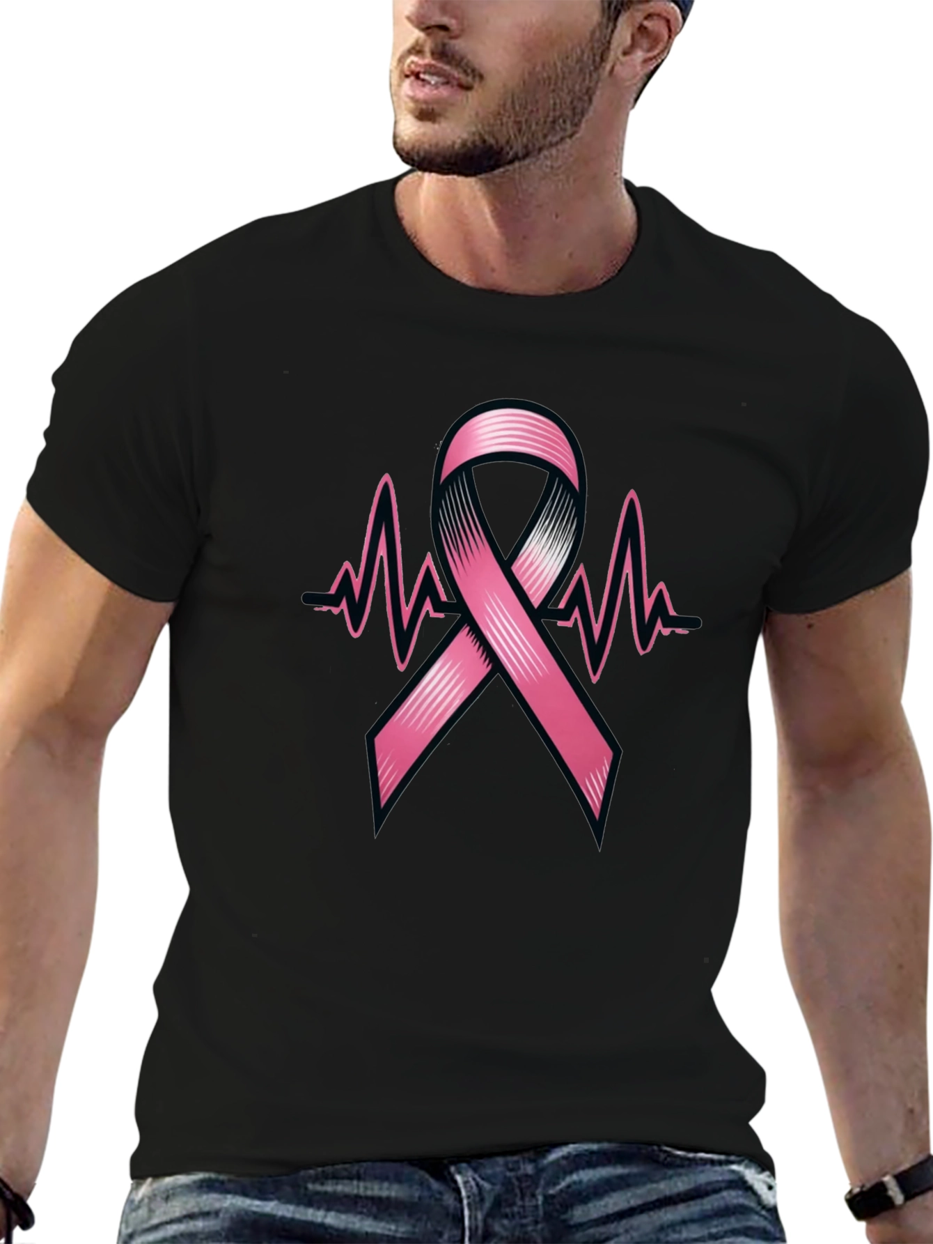 Breast Cancer Awareness Ribbon T-Shirt