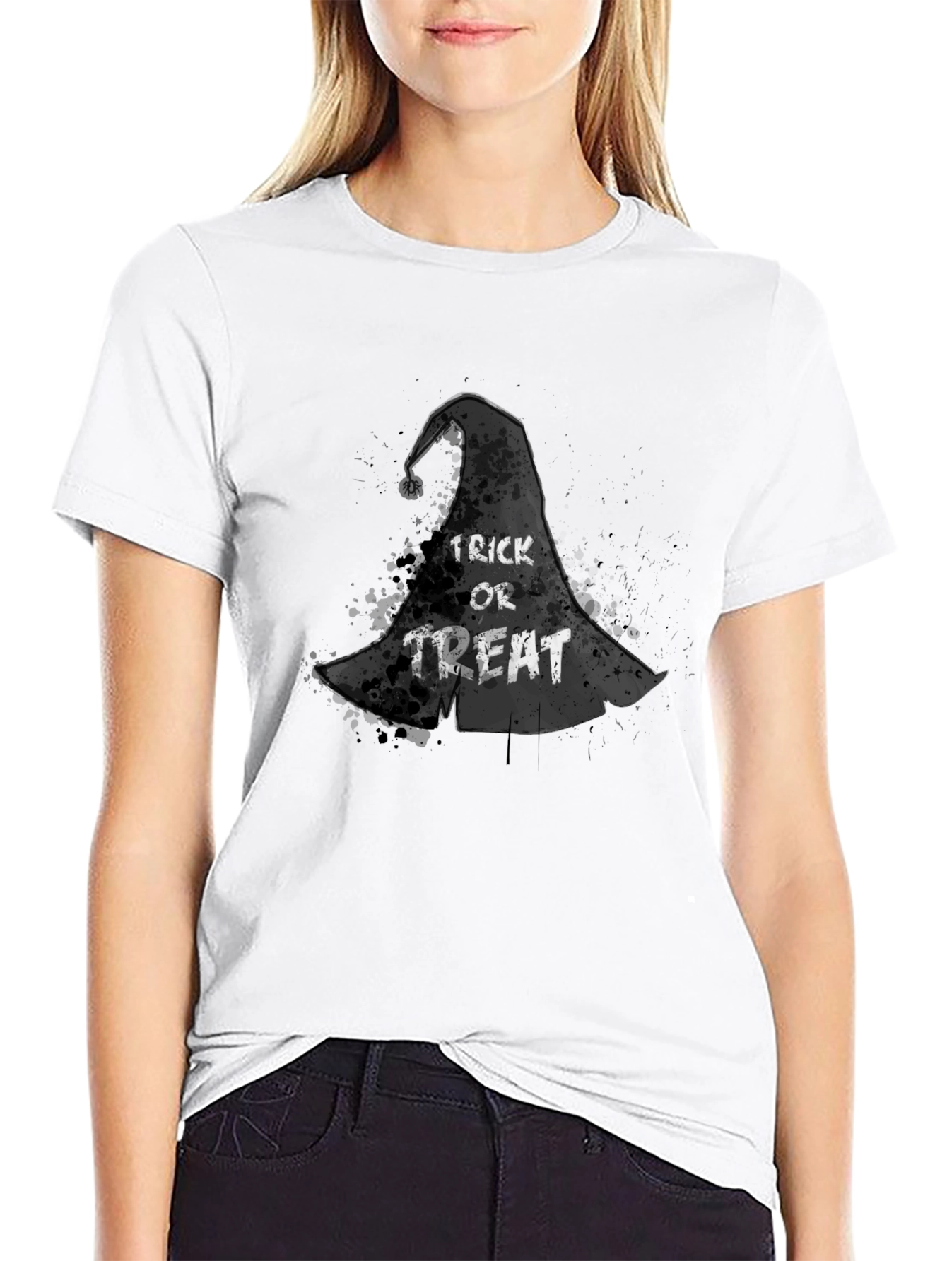 Trick or Treat Witch Hat T-Shirt