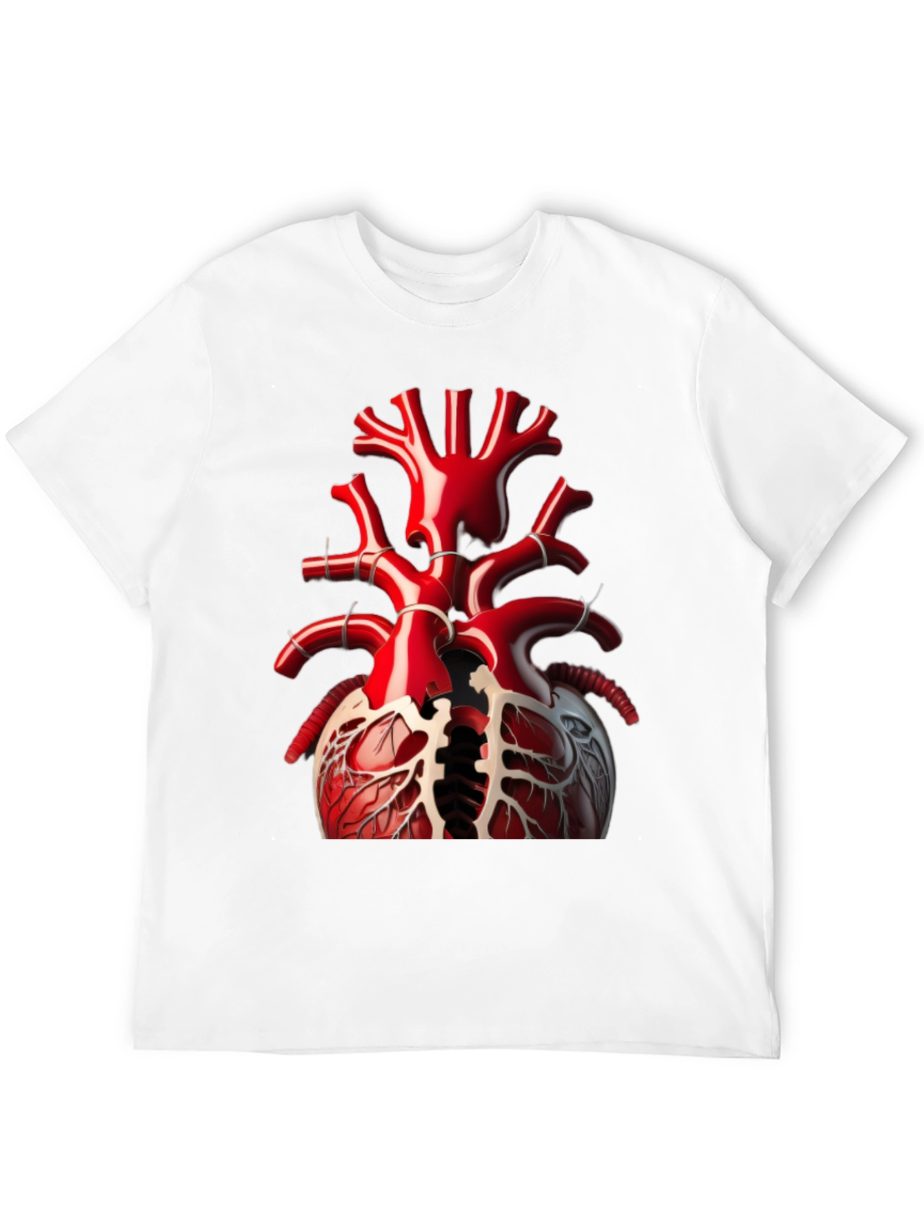 Anatomical Heart T-Shirt - Bold Graphic Tee